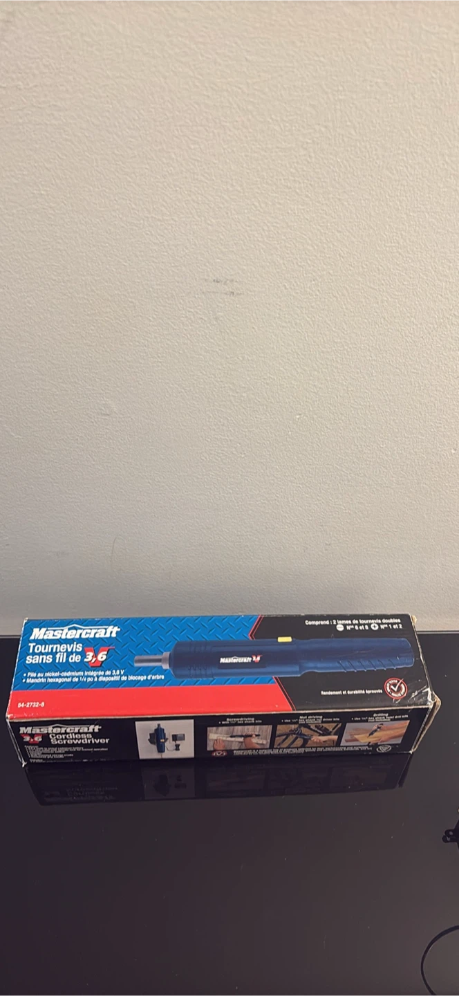 Mastercraft 3.6V Cordless Screwdriver - photo 3