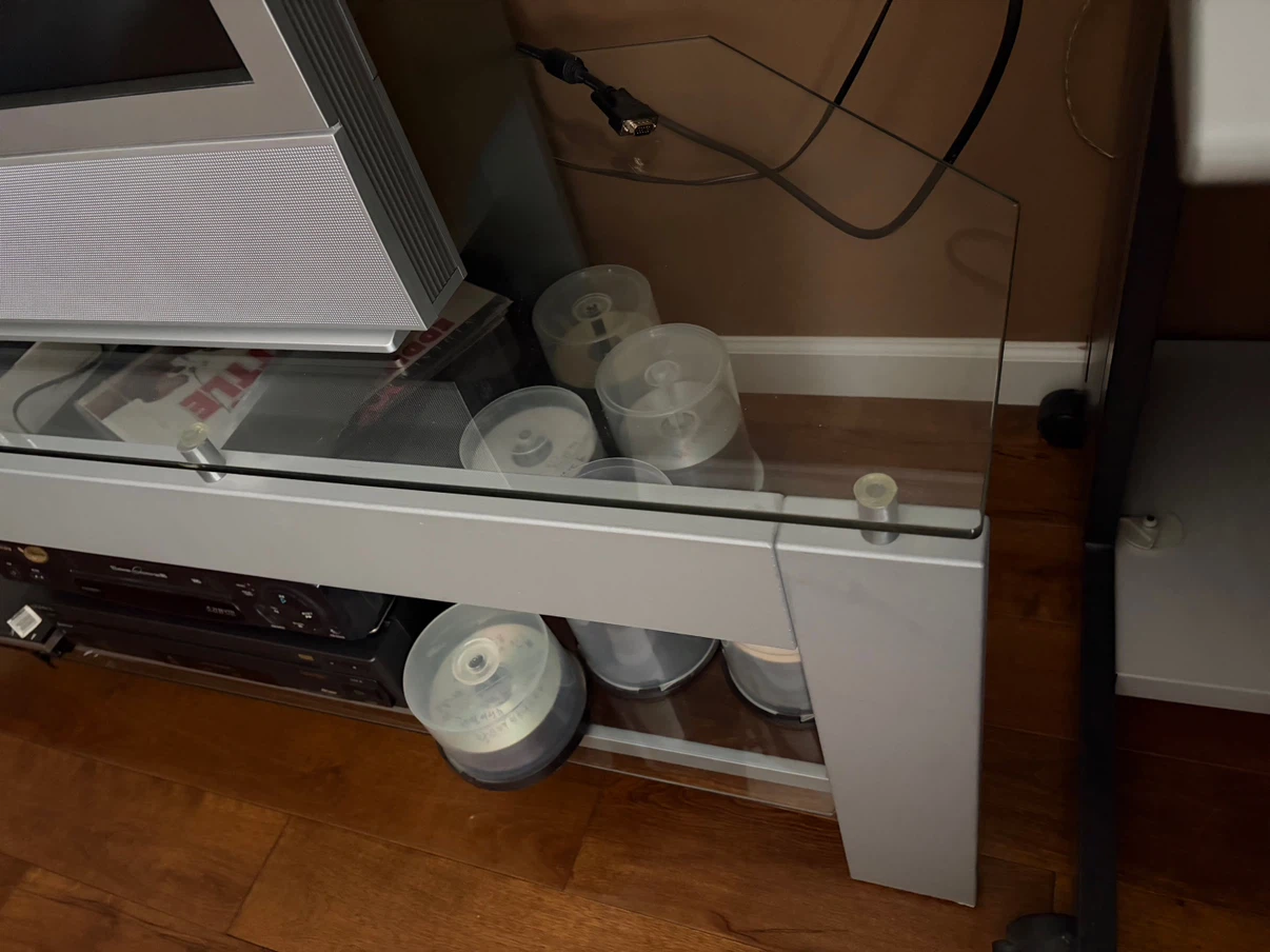 Glass Top TV Stand - photo 2
