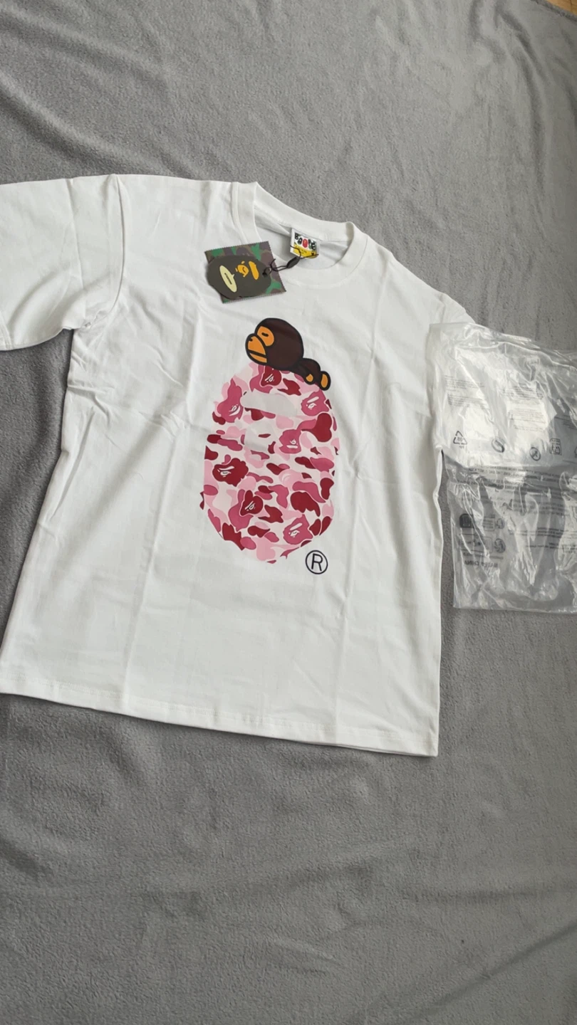 A Bathing Ape BAPE Camo Ape Head T-Shirt White