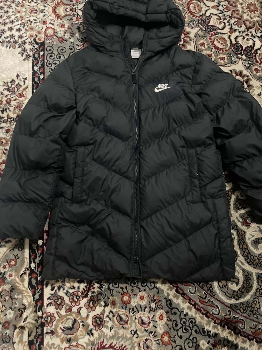 Nike Therma-Fit Puffer Jacket - Black - Size M