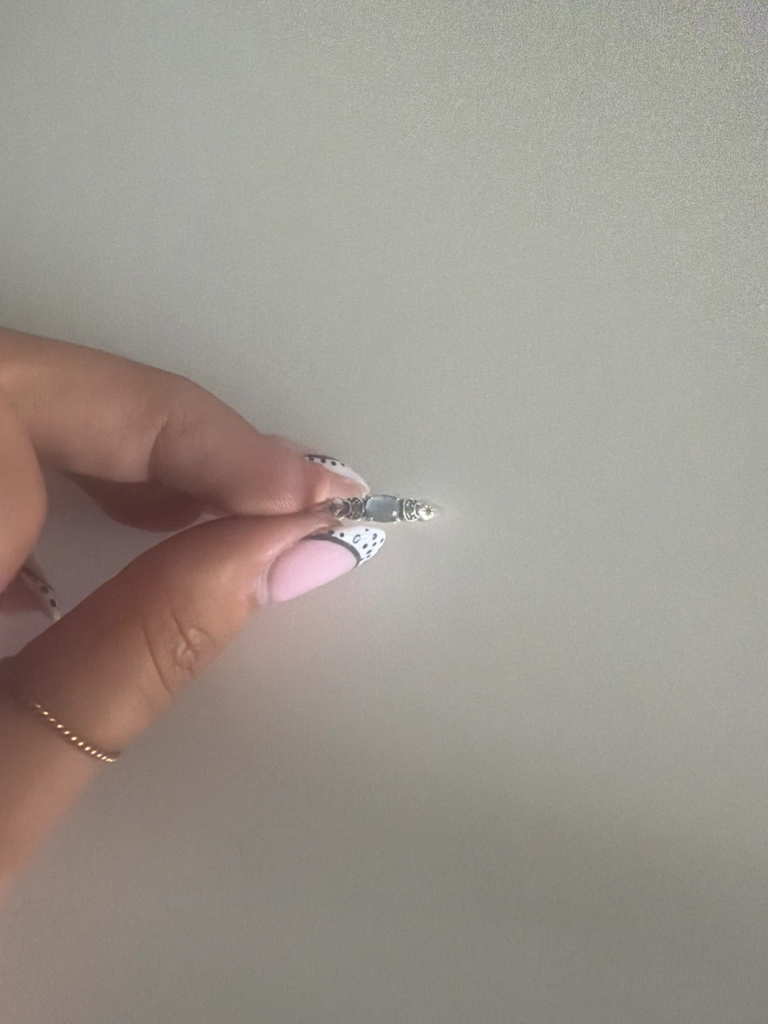 Sterling Silver Ring with Blue Stone - photo 2