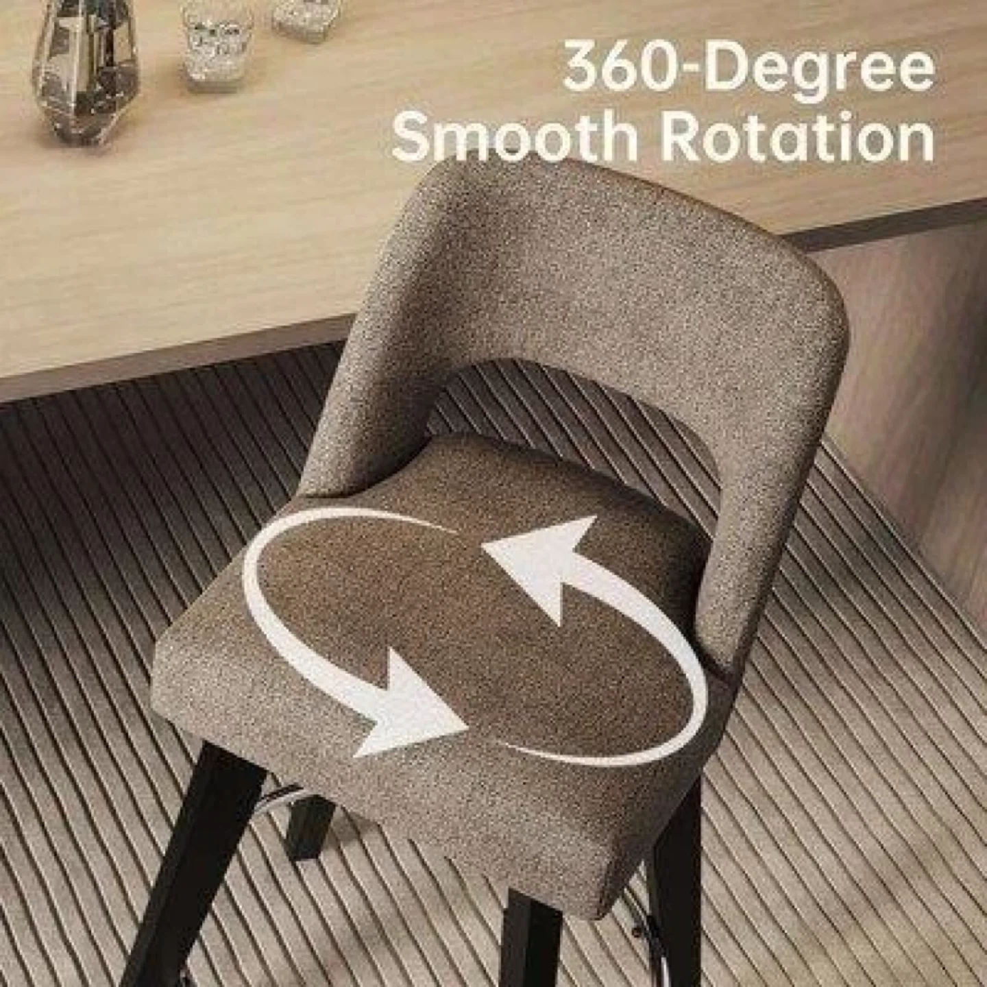 Swivel Bar Stools set of 2 - photo 3