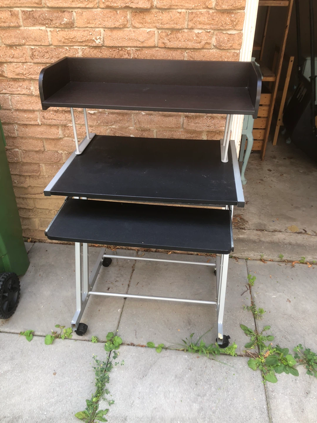 Rolling Computer Desk - photo 3
