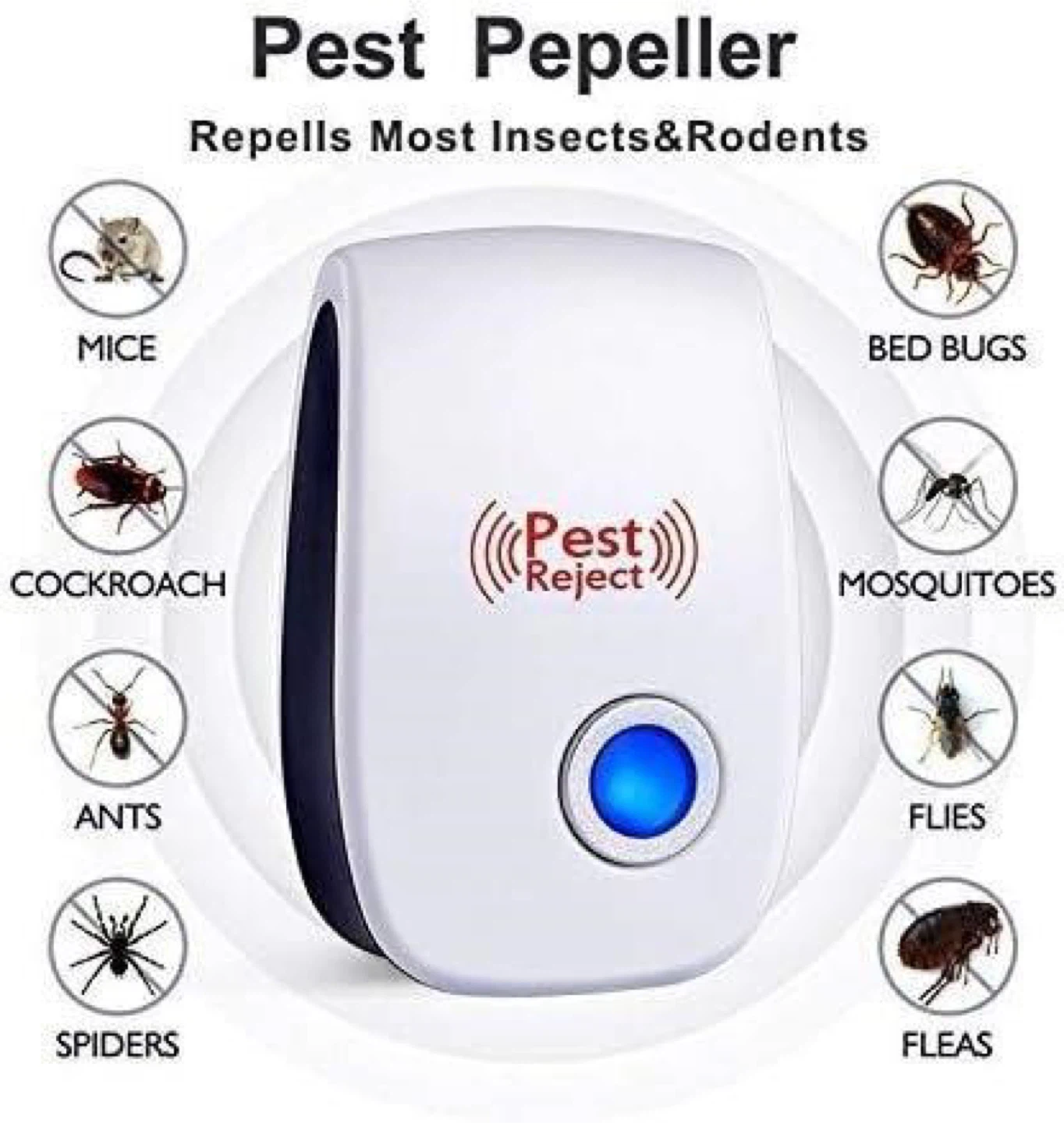Pest Reject Ultrasonic Pest Repeller (6-Pack) - photo 2