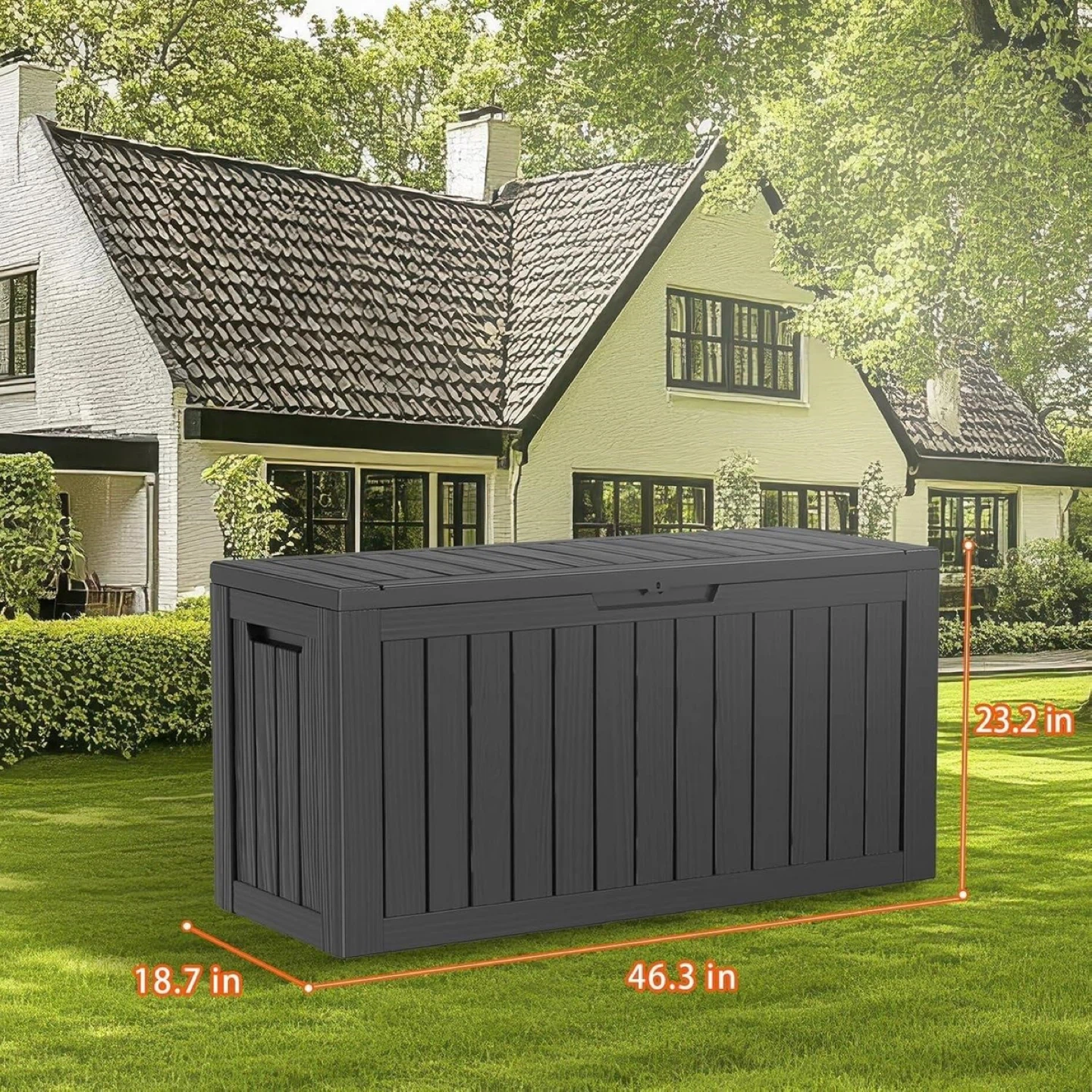 Outdoor storage 80 gallon - photo 2