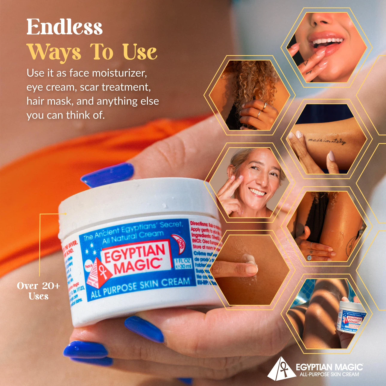 Egyptian Magic All Purpose Skin Cream 4 oz - photo 3