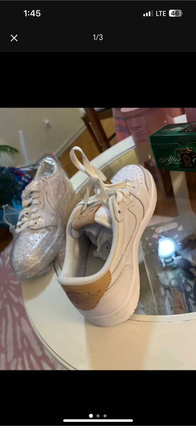 Jordan 1 Low og white vachetta - photo 2