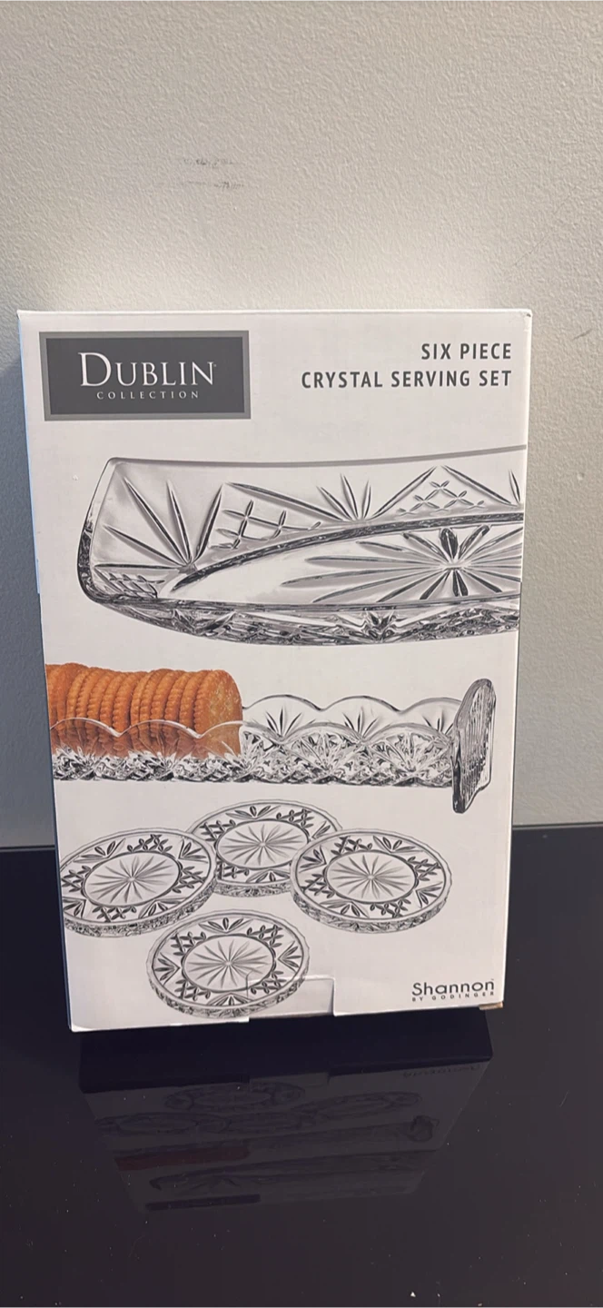 Dublin Collection Crystal Serving Set - 6 Piece