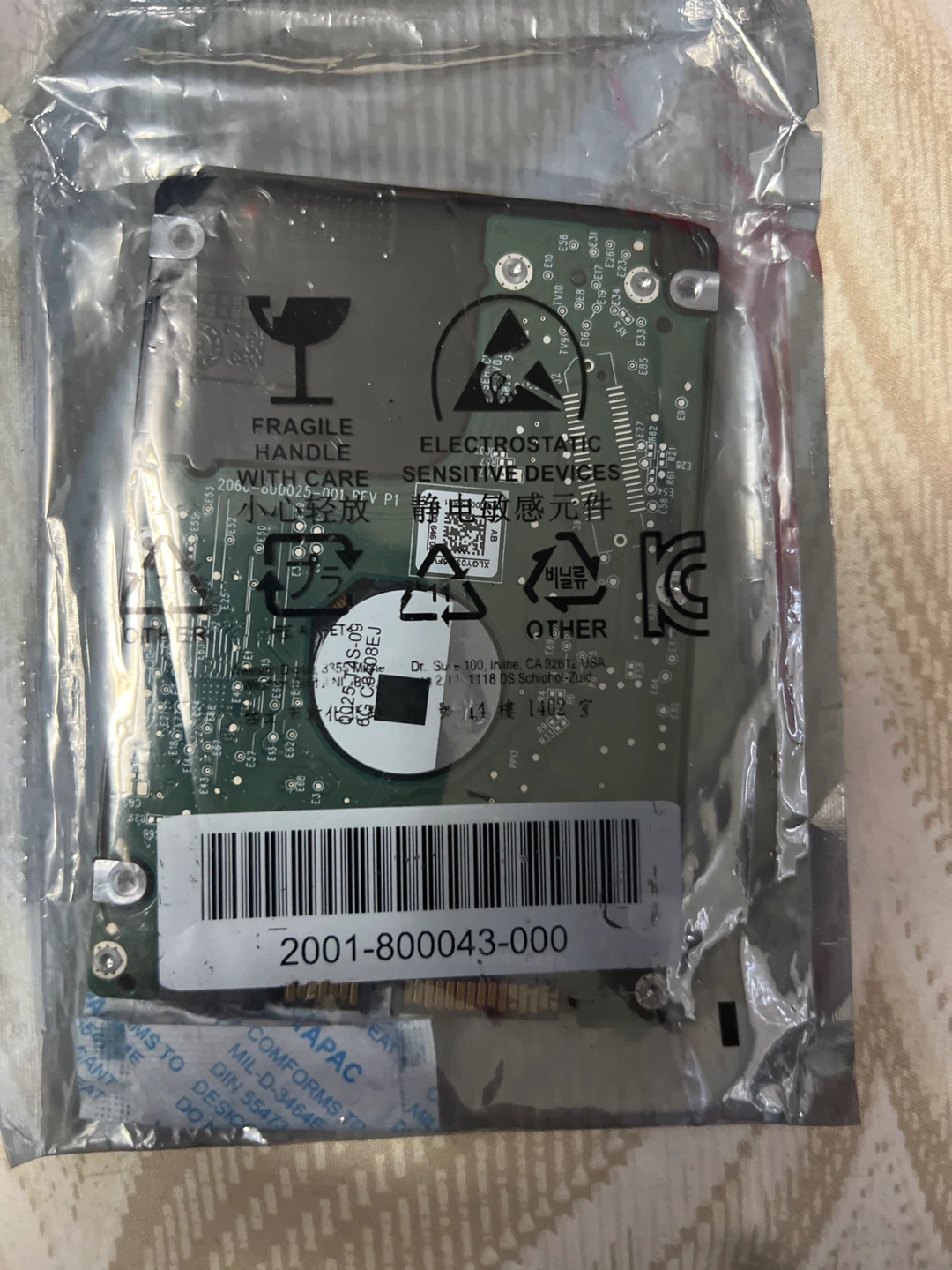 WD 500GB Hard Drive - photo 2