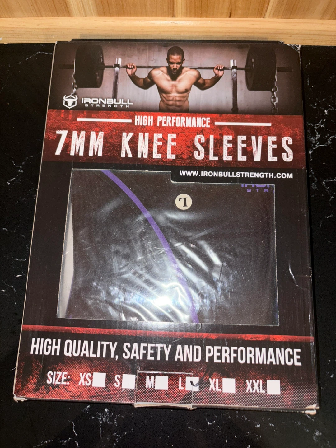 Iron Bull Strength 7mm Knee Sleeves - Size L