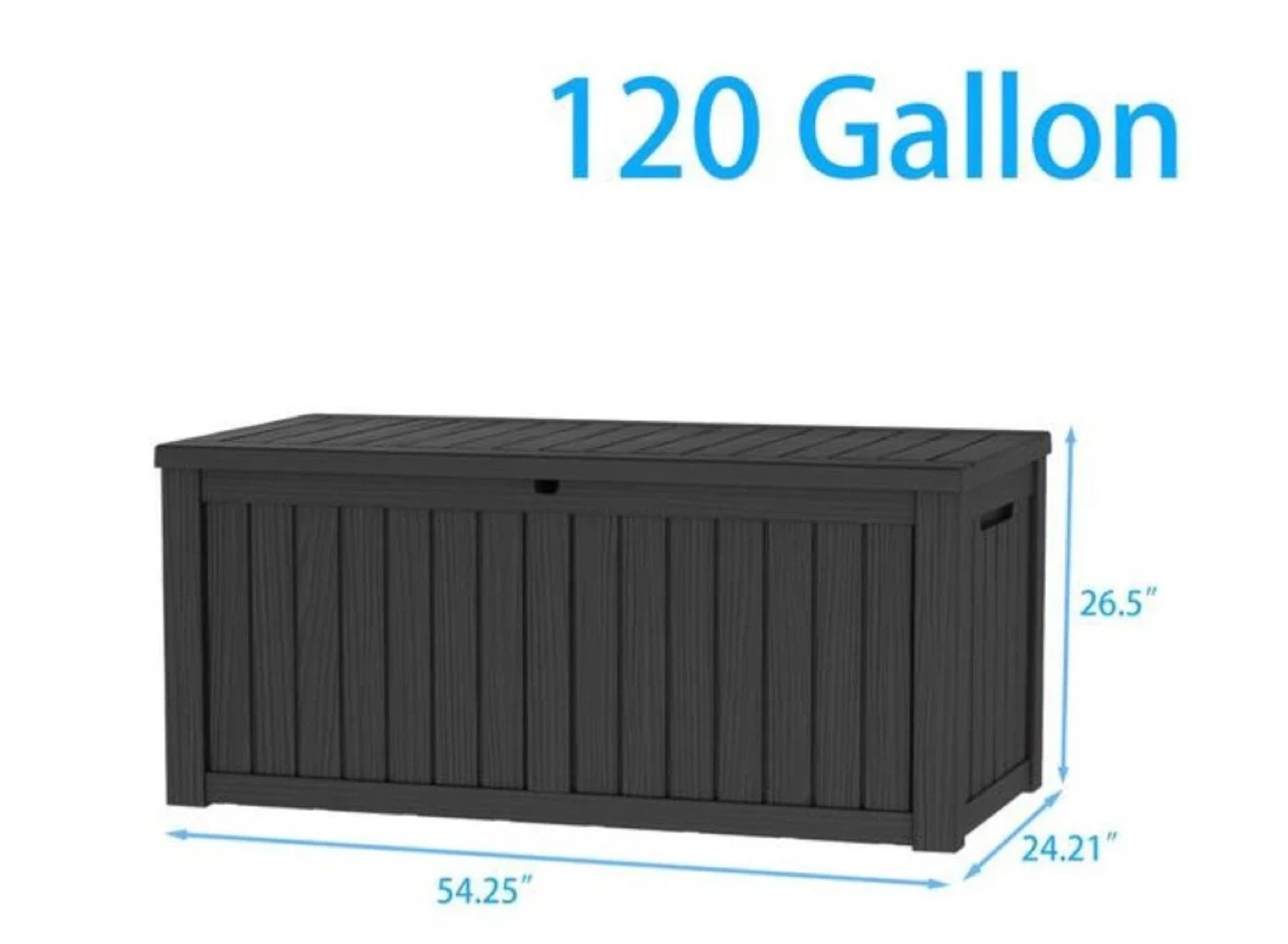 120 Gallon Outdoor Storage Deck Box - photo 2