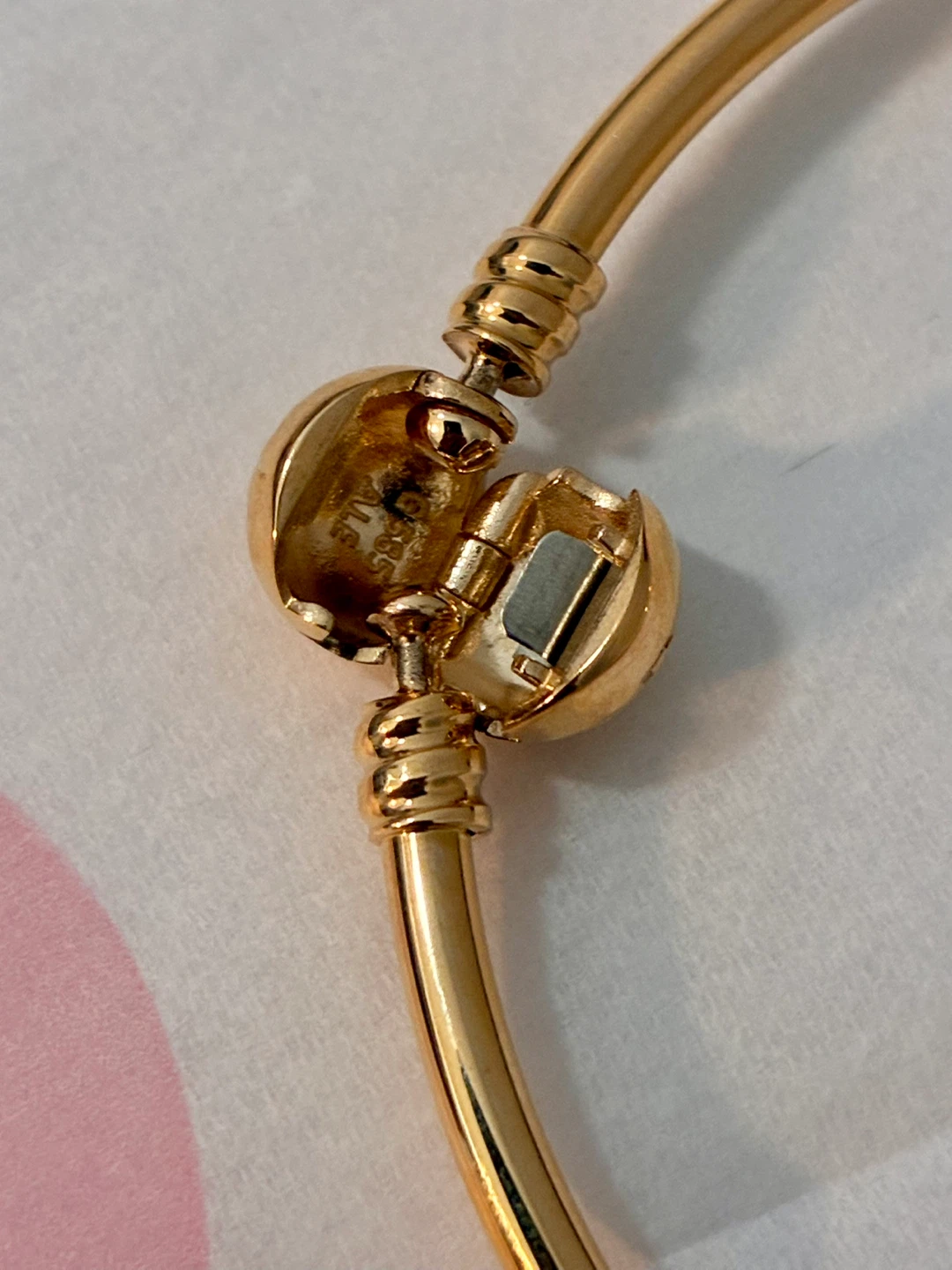 Authentic Pandora Solid Gold (G585) bangle - photo 2