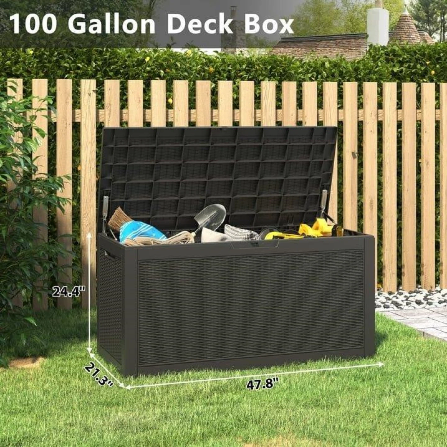 100 Gallon Deck Box - Outdoor Storage