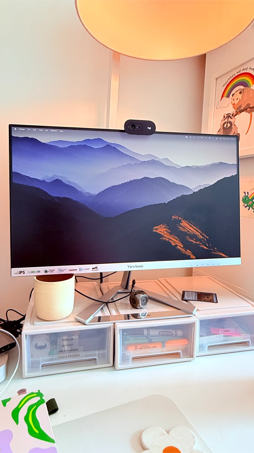 Visonic 24” 1080p Frameless Widescreen Monitor