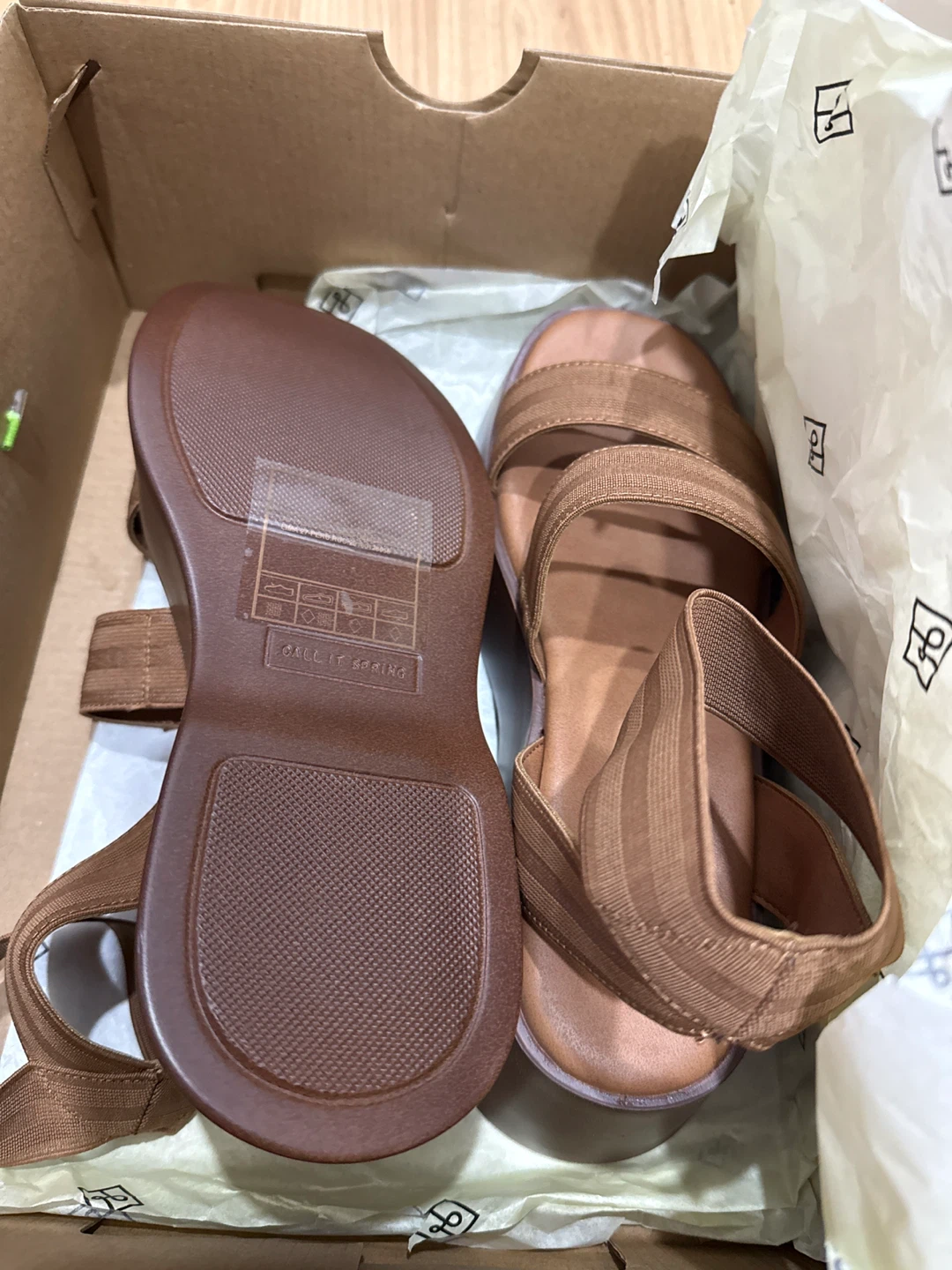 Call It Spring Brown Platform Sandals - photo 3