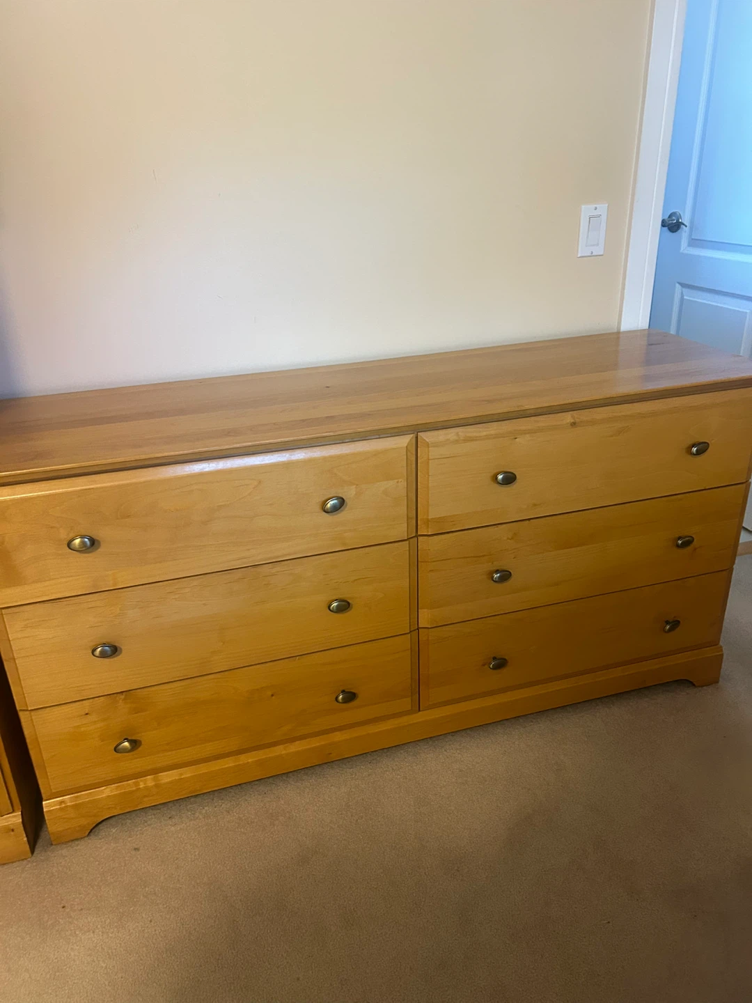 Wooden Dresser and Armoire Set - photo 4