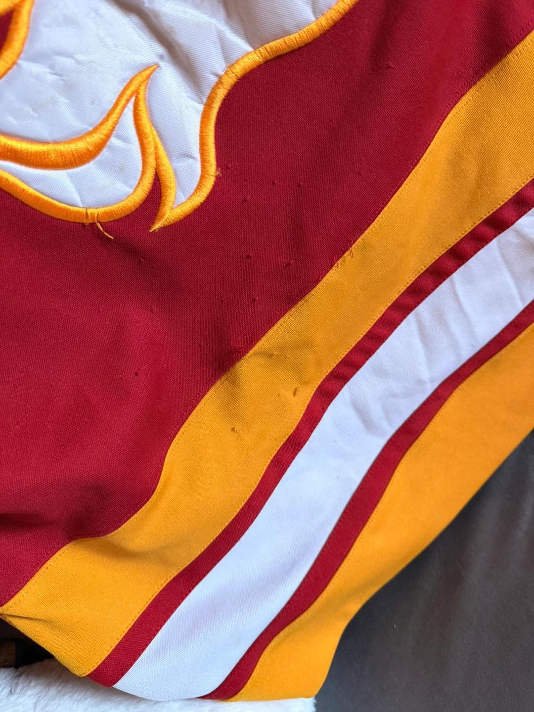 CCM Vintage Calgary Flames Dion Phaneuf #3 Jersey – Size 48 - photo 5