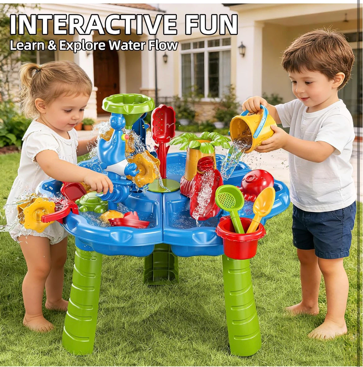 New Sand Beach table and Water Table for Toddlers and Kids - photo 3