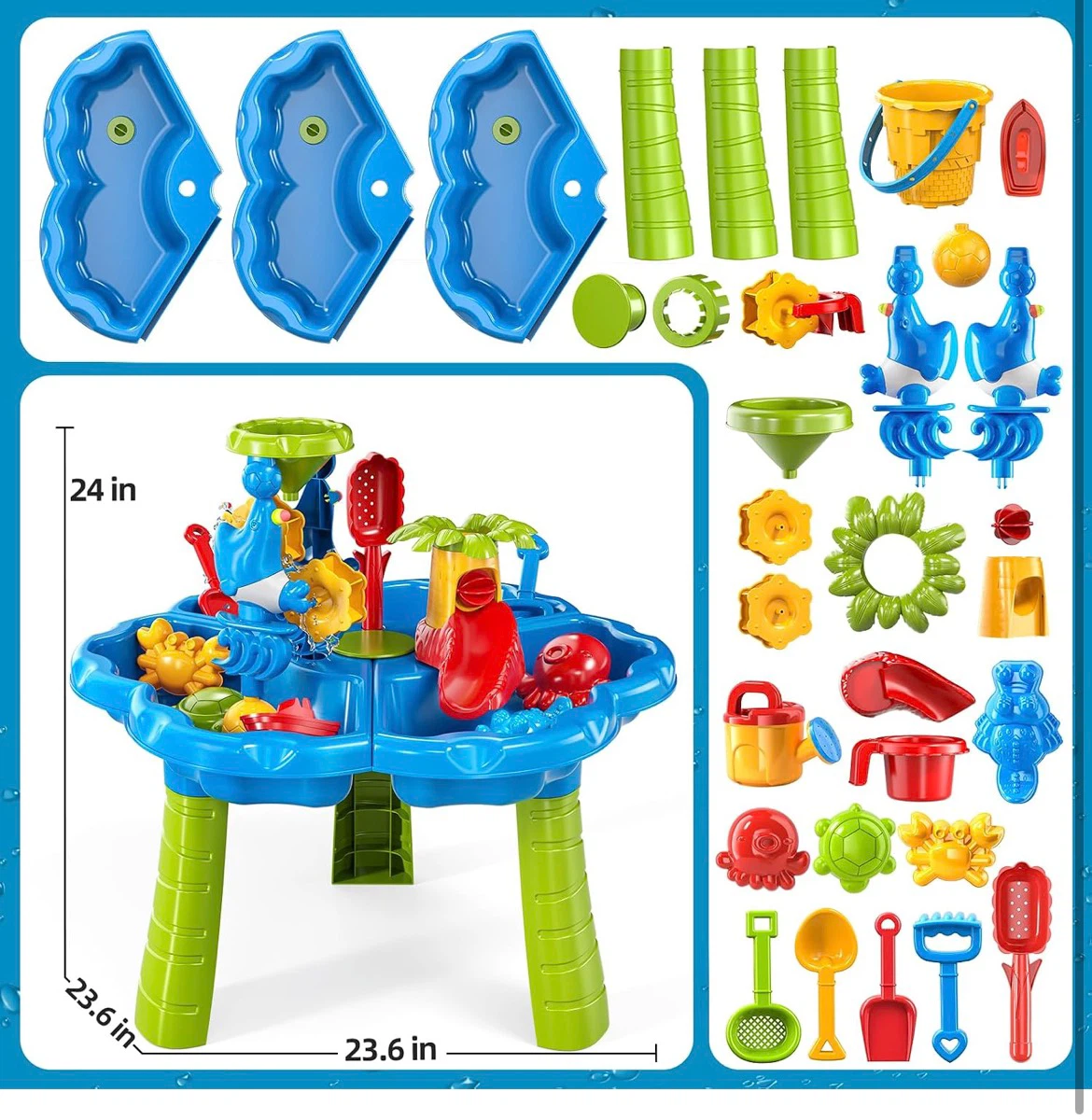 New Sand Beach table and Water Table for Toddlers and Kids - photo 4