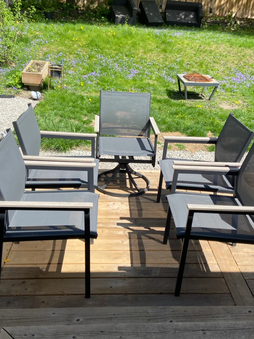 Hampton Bay Outdoor Chairs (Set of 4)