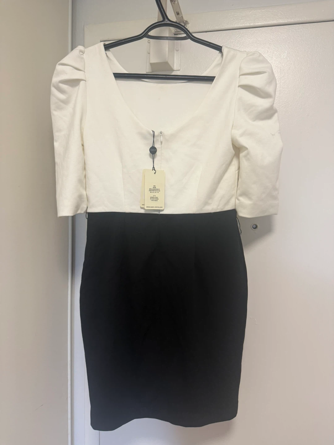 Oasis Women's Black and White Dress - photo 2