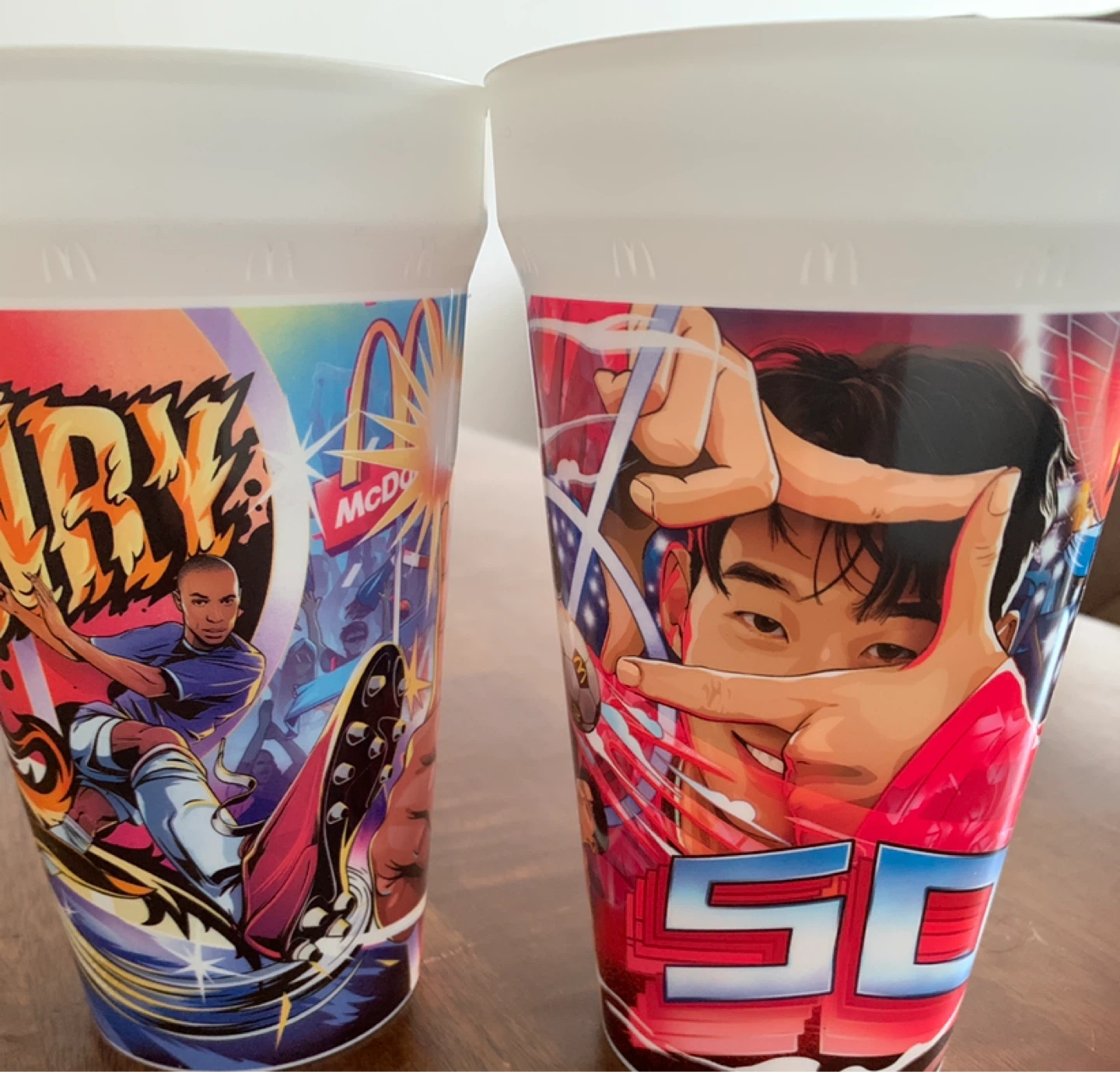 McDonald's 50th Anniversary Cups (Set of 2)