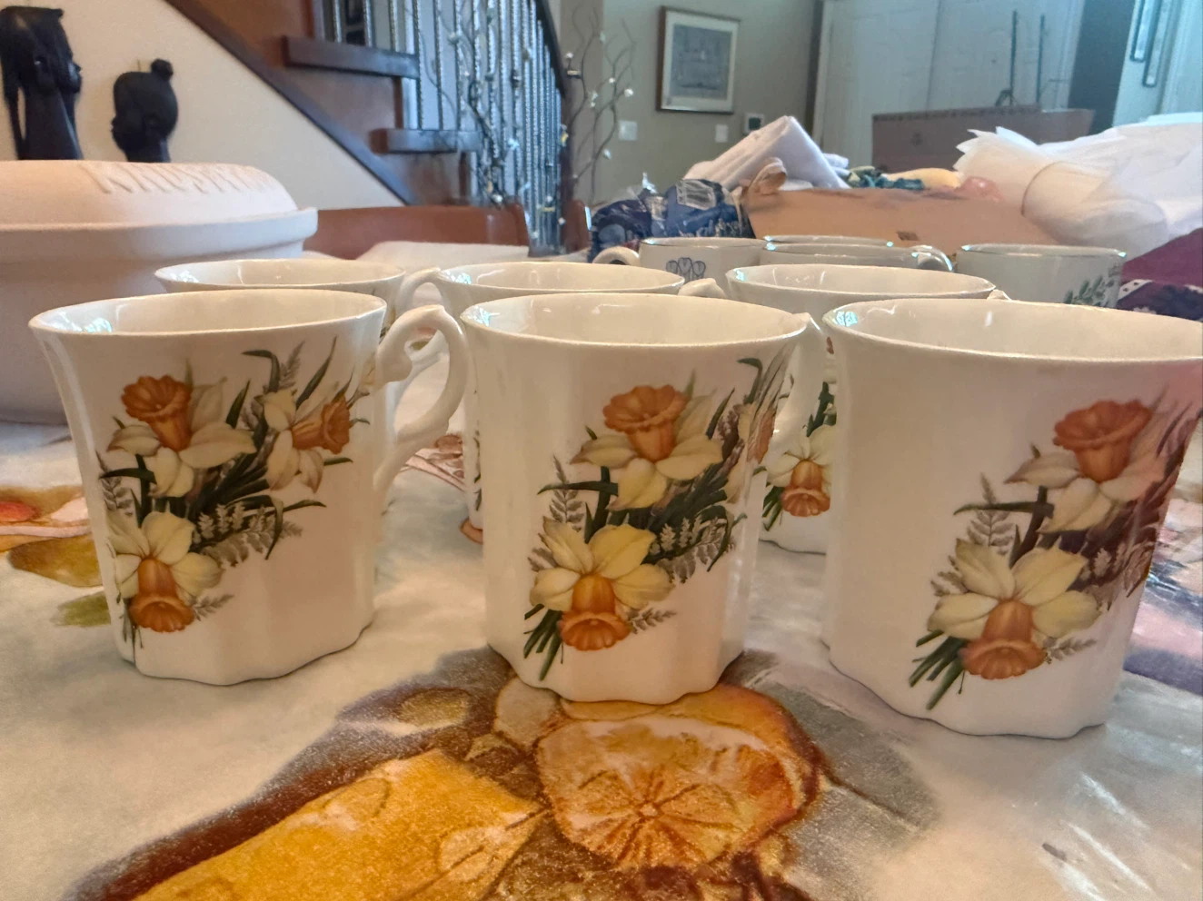 Set of 6 Floral Mugs - photo 2