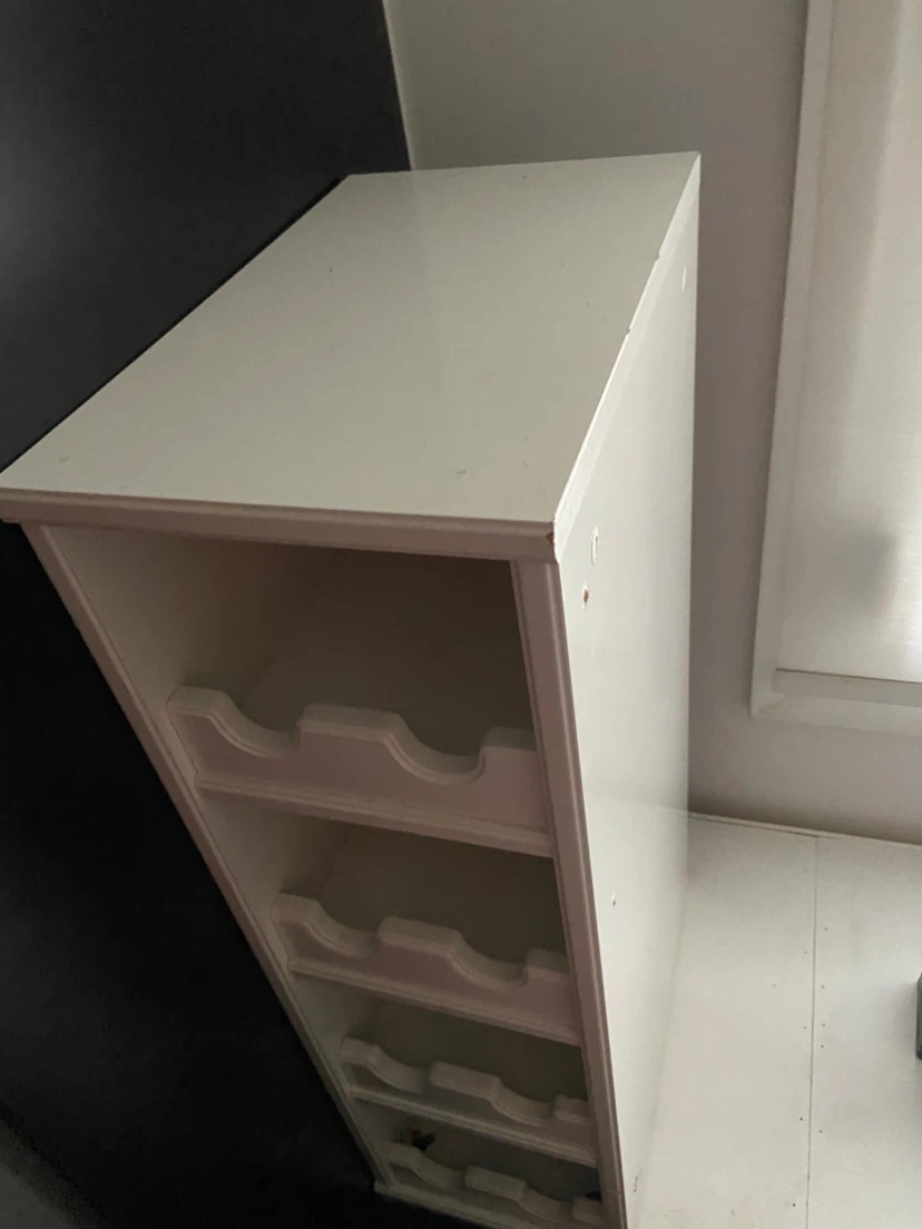 White Wine Rack Shelf - photo 2