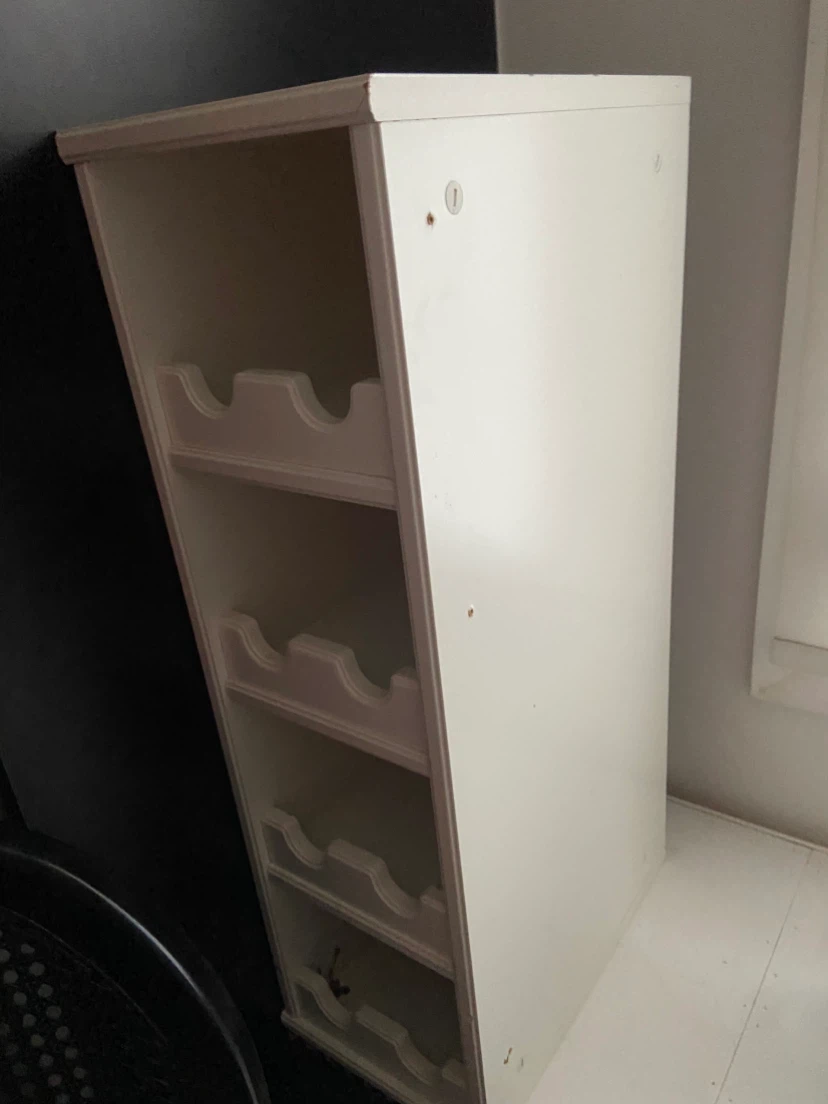 White Wine Rack Shelf - photo 3