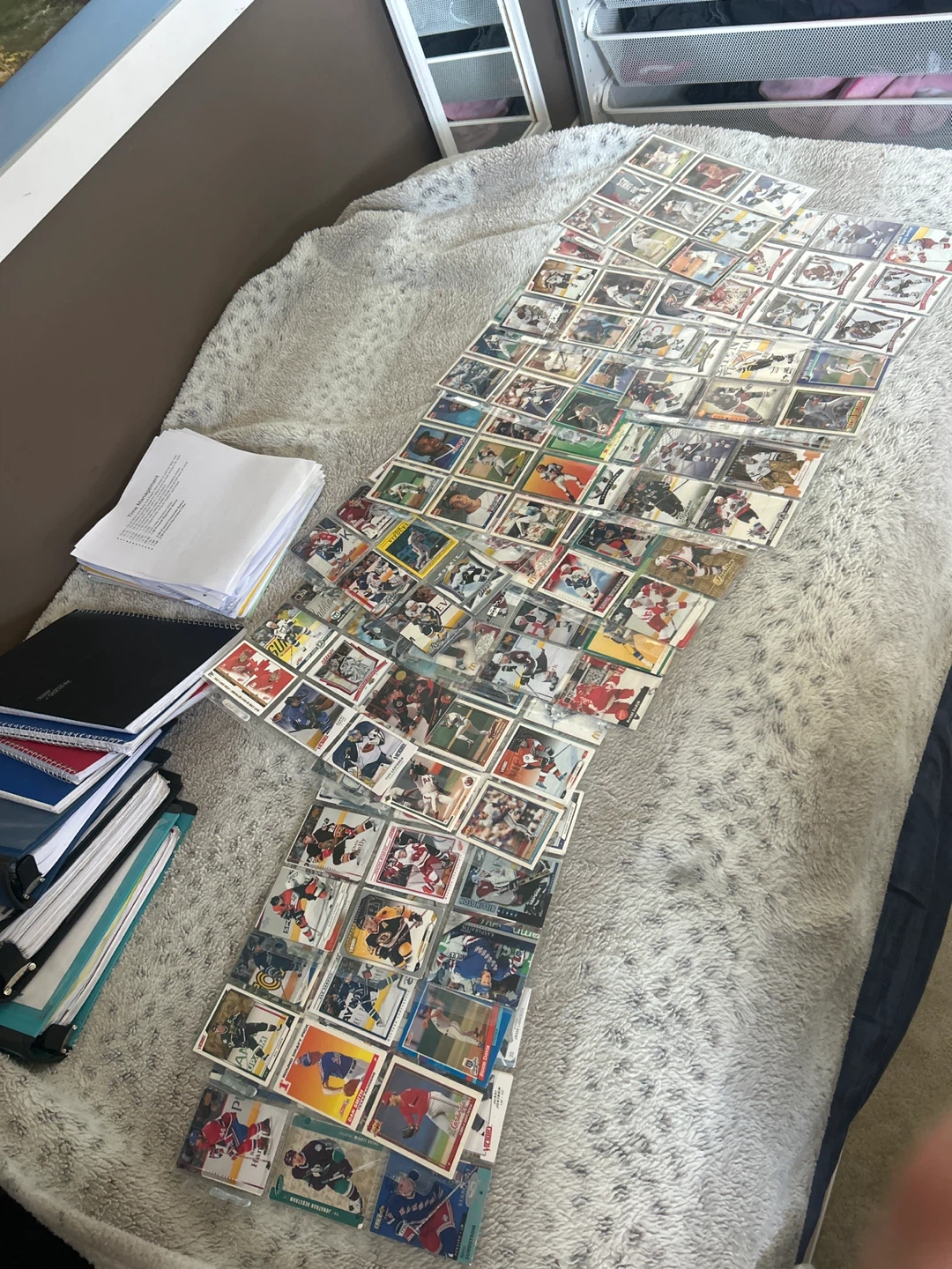 Collection of Hockey Cards (Double sided)