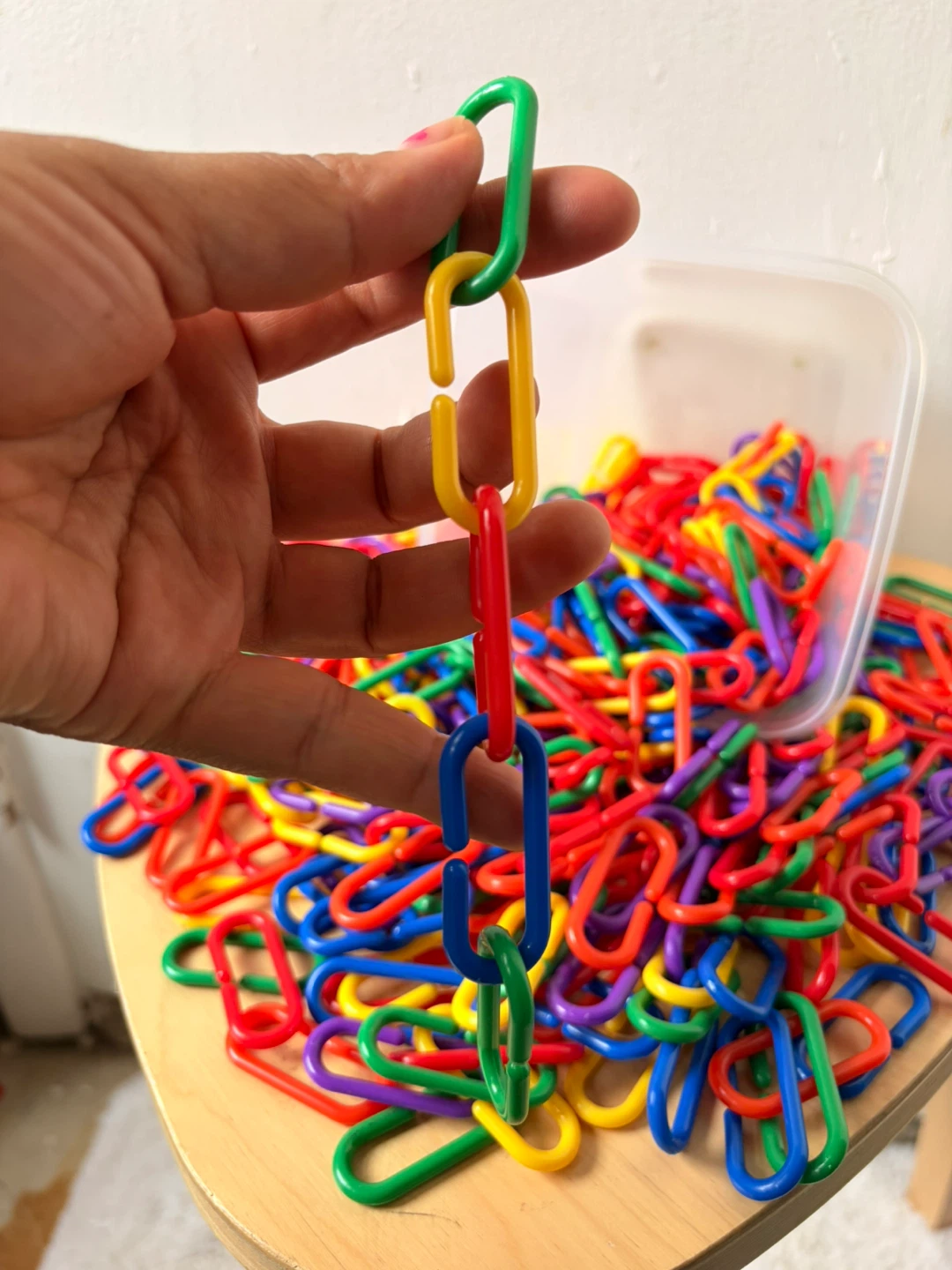C-Clips Hooks  Linking Patterns Creative  Math Skills 571 pieces - photo 3