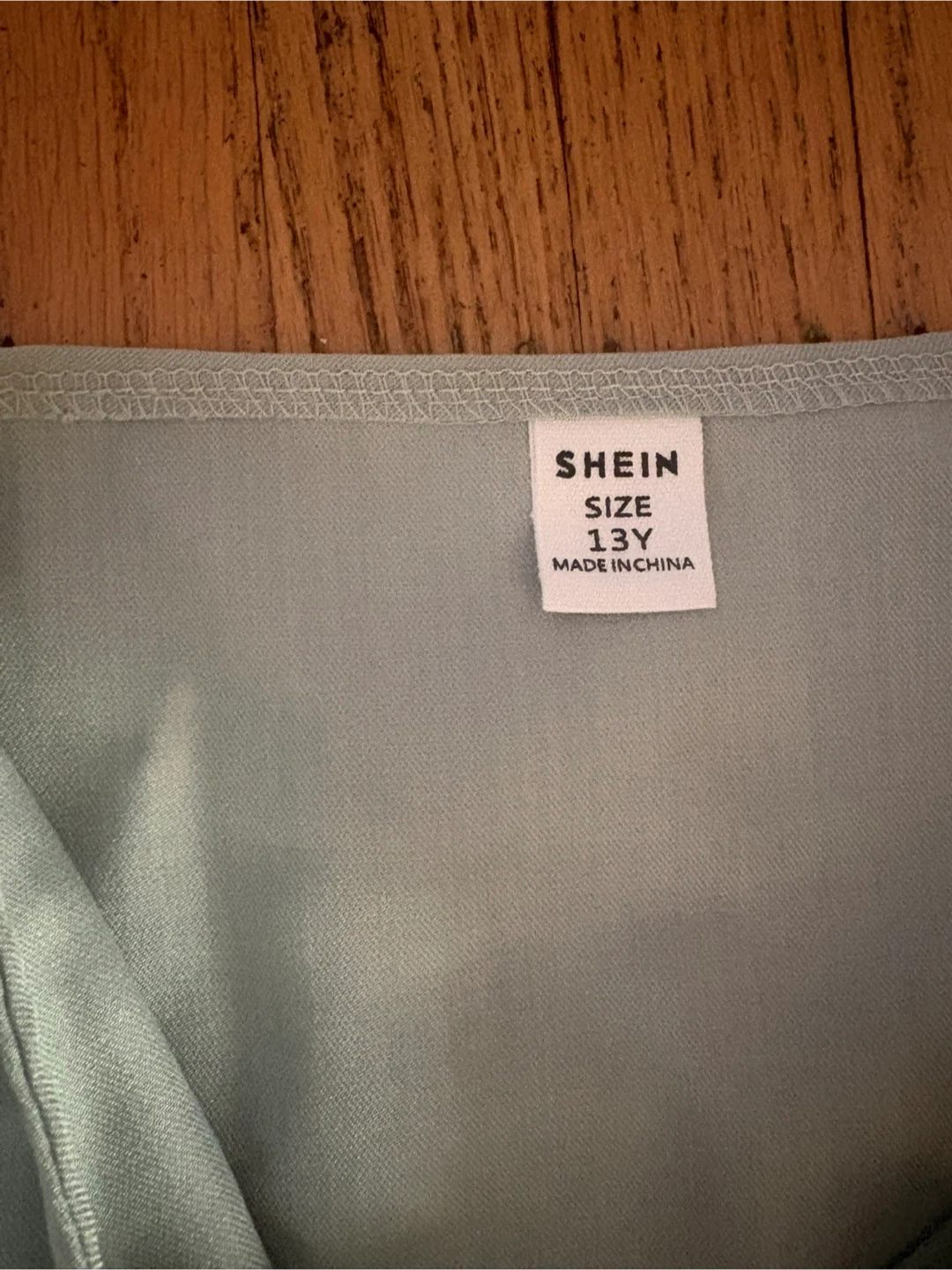 SHEIN Boys' Vest and Shorts Set - Light Green - 13Y - photo 2