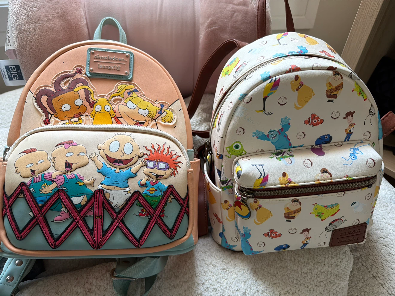 Loungefly Mini Backpacks - Rugrats & Pixar Characters