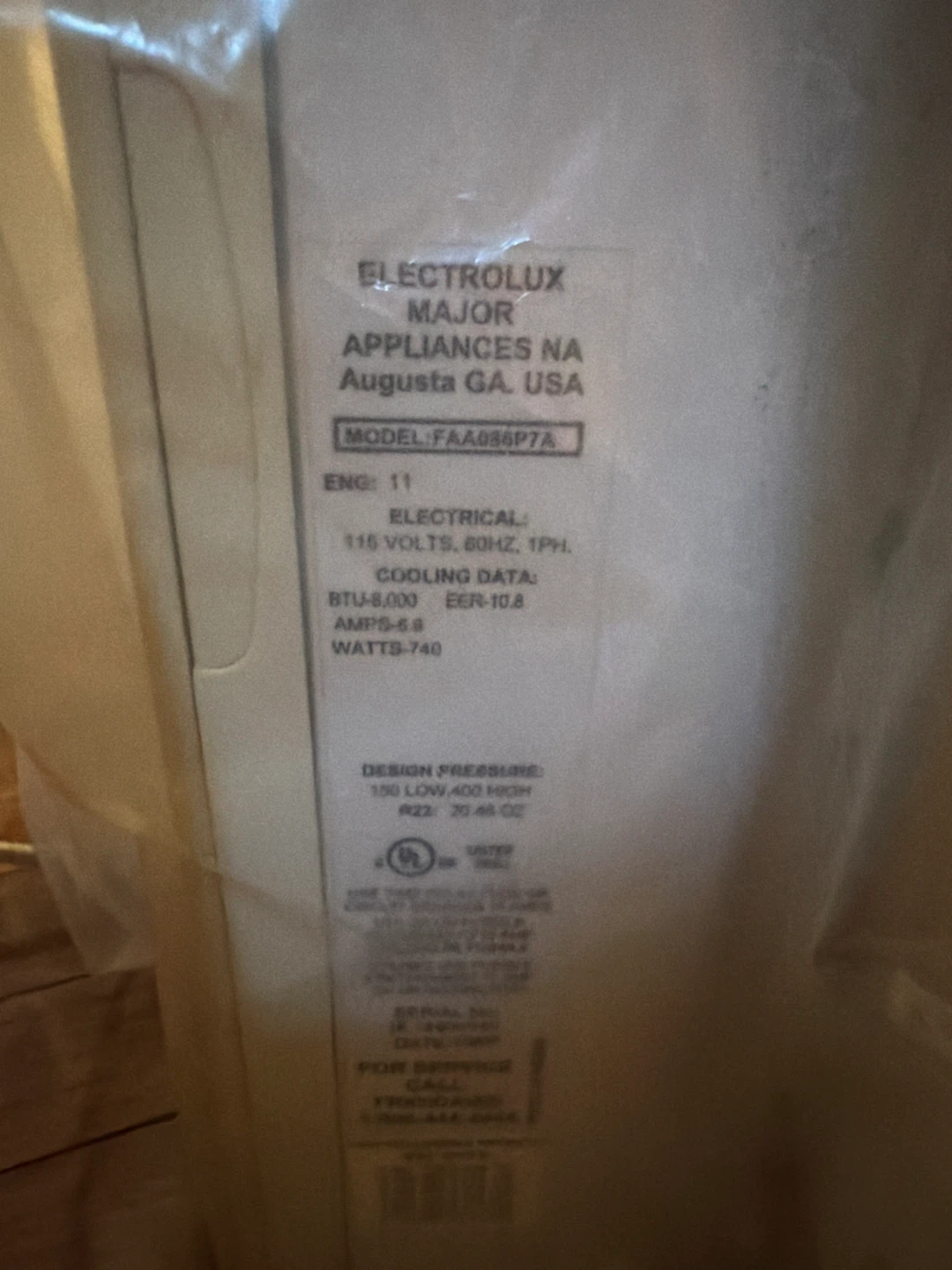 Free Frigidaire Window Air Conditioner - photo 2