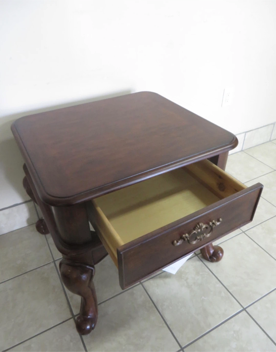 Brand New with Tags (ASHLEY) Large Size, Solid Wood End Table - photo 3