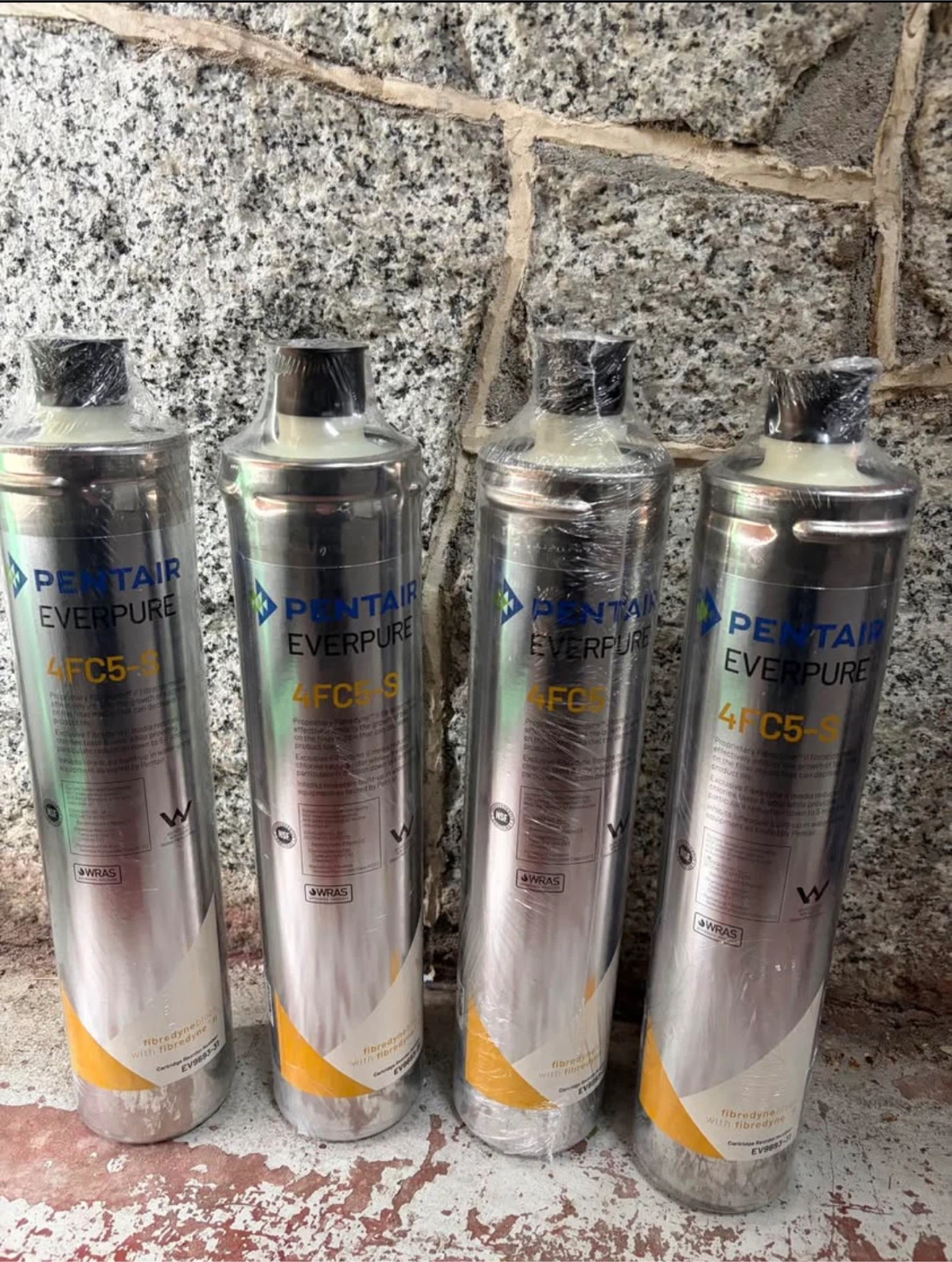 Pentair Everpure 4FC5-S Water Filter Cartridges (Set of 4)