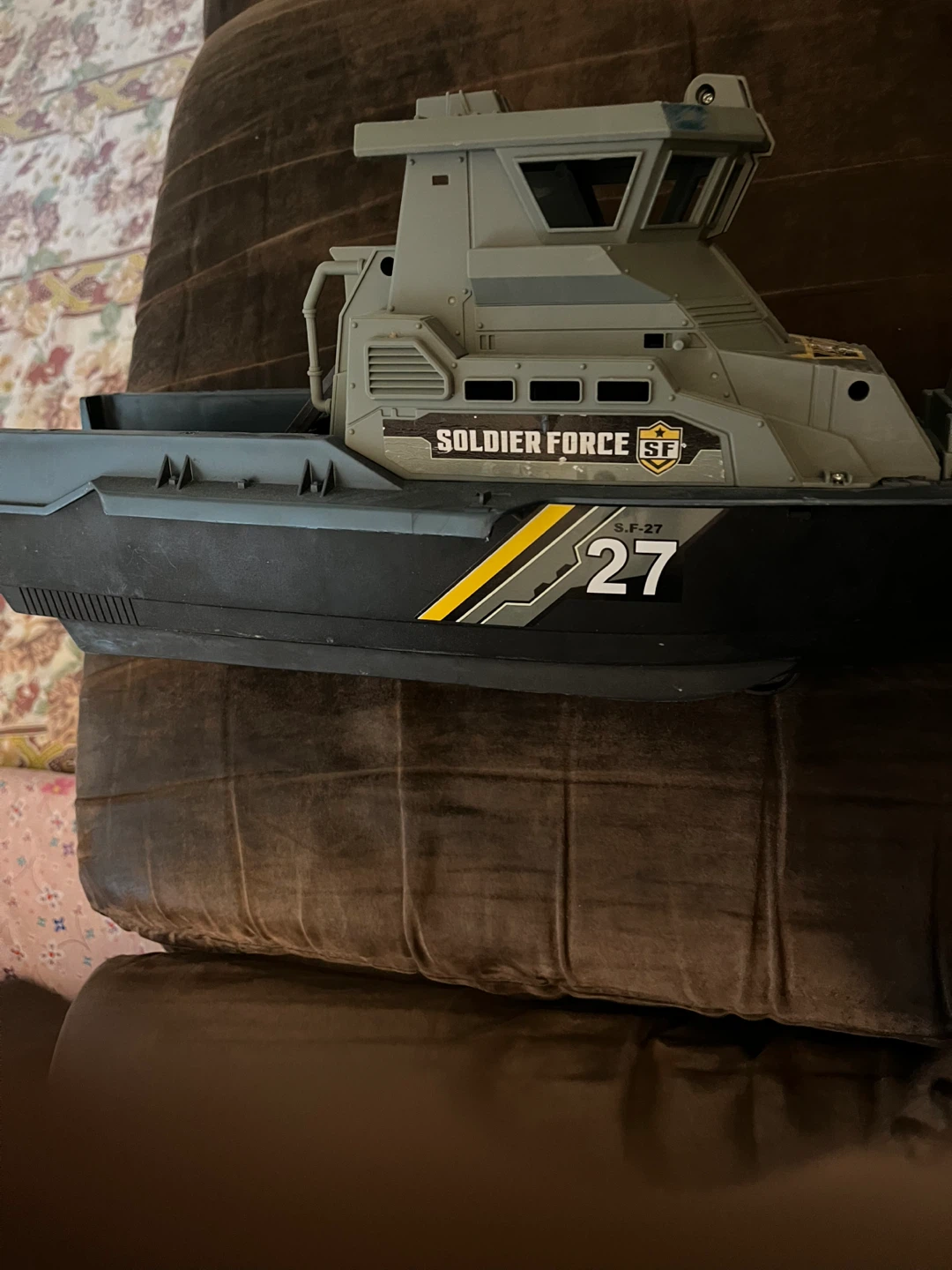 Soldier Force Toy Boat