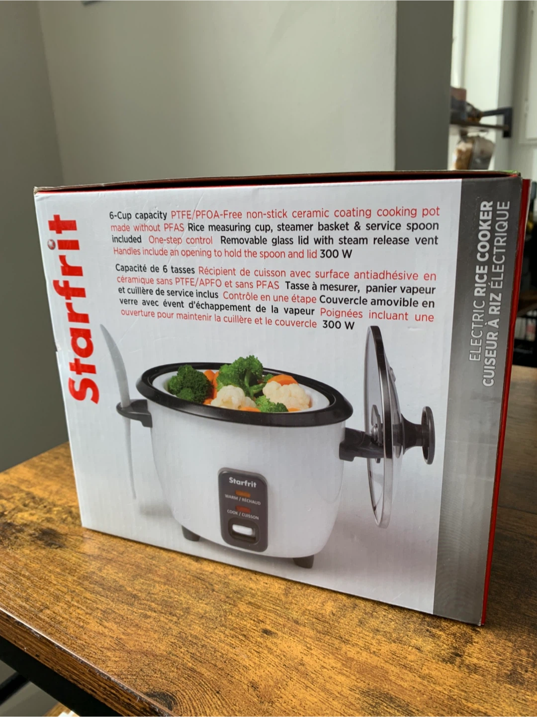 Starfrit Electric 6-Cup Rice Cooker - photo 2