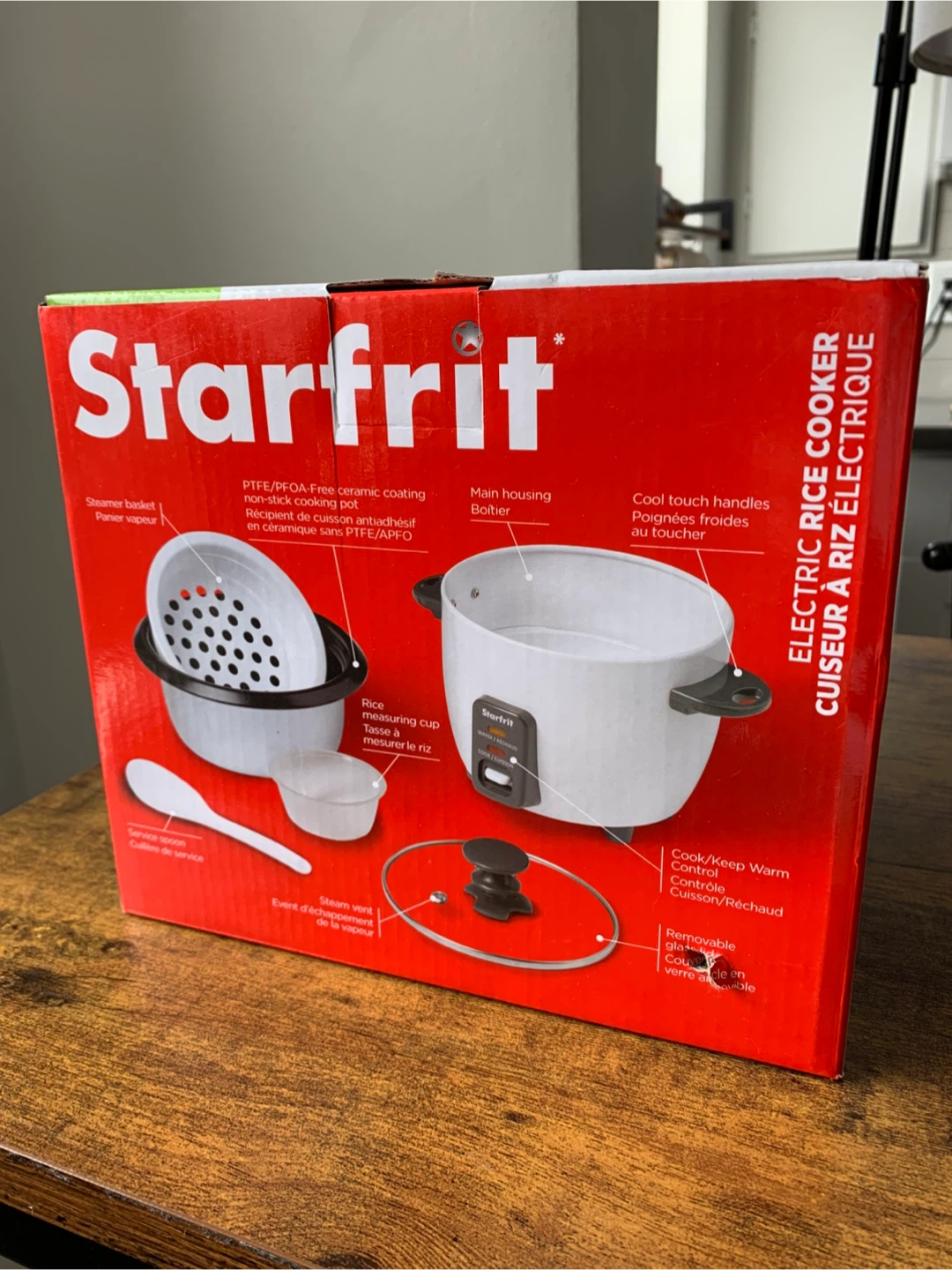 Starfrit Electric 6-Cup Rice Cooker - photo 3
