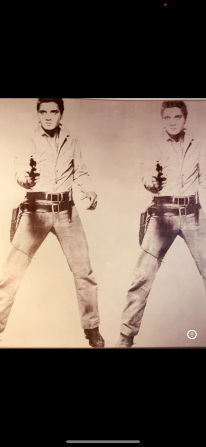 Andy Warhol Elvis Print