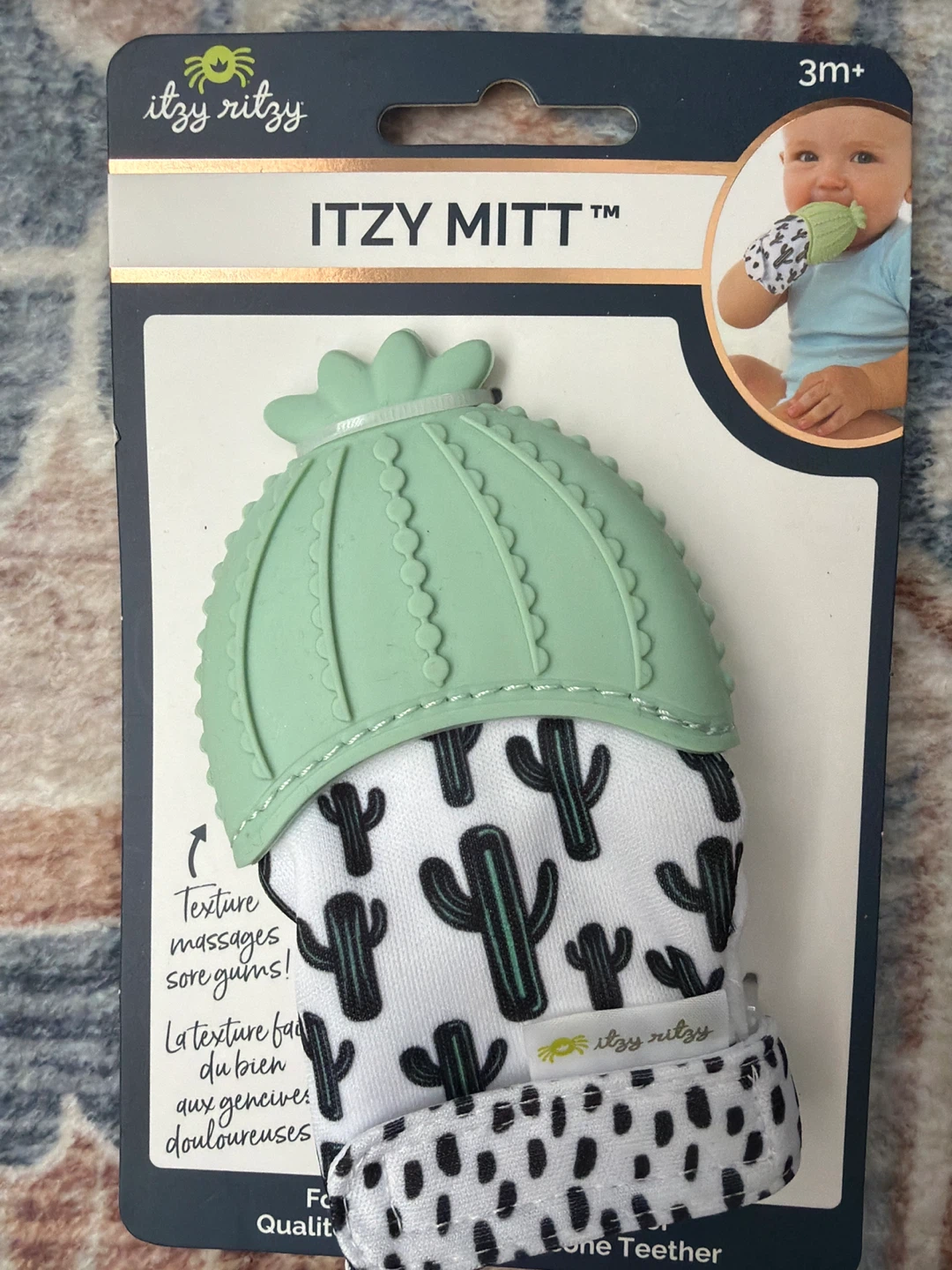 Itzy Ritzy Itzy Mitt Cactus Teether