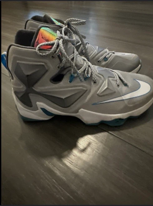 Nike LeBron XIII 13 Hologram Blue Lagoon - photo 4