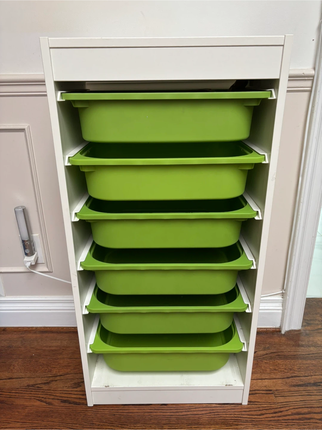 IKEA Trofast 6 Drawer Storage Unit with 6 Bins