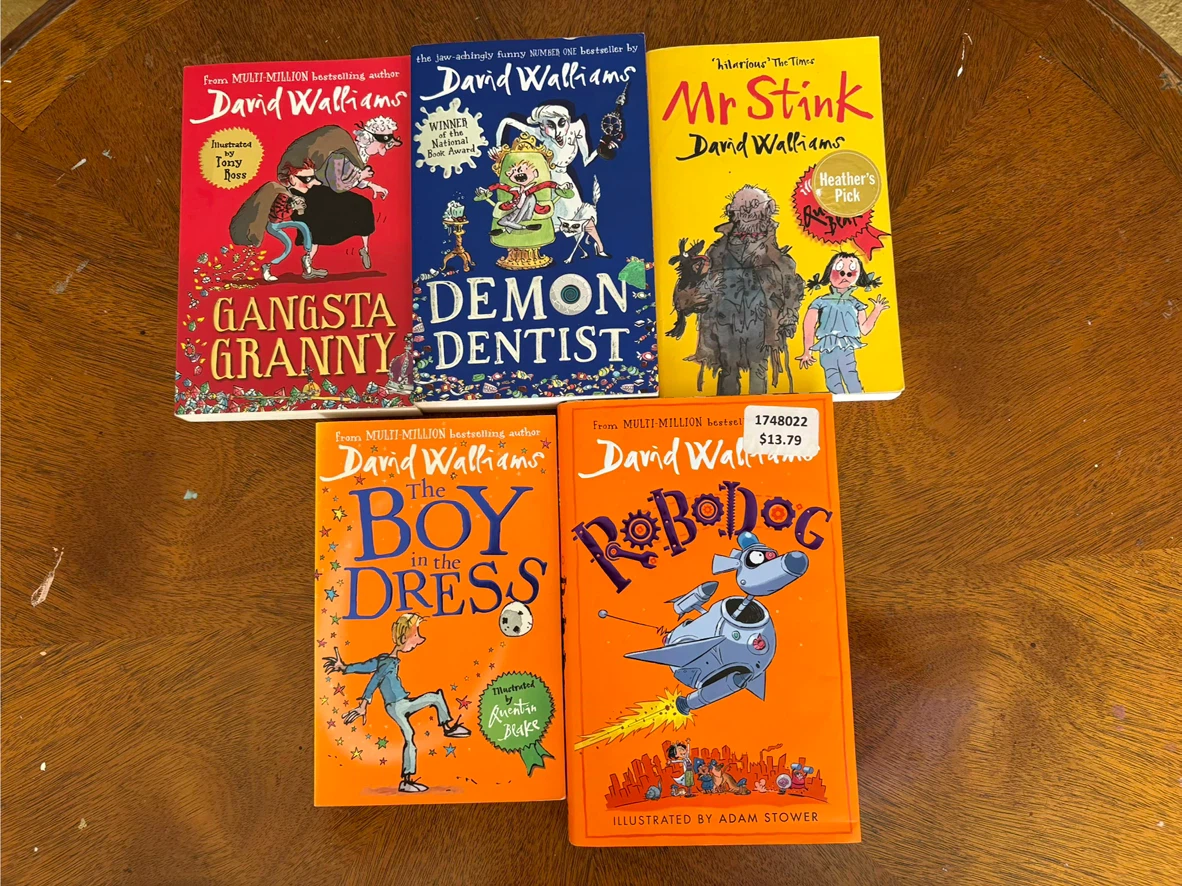 David Walliams Children's Books (5 Books)