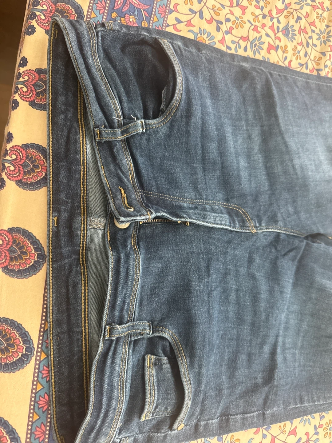 KRAUS JEANS Flared Blue Denim Jeans - photo 4