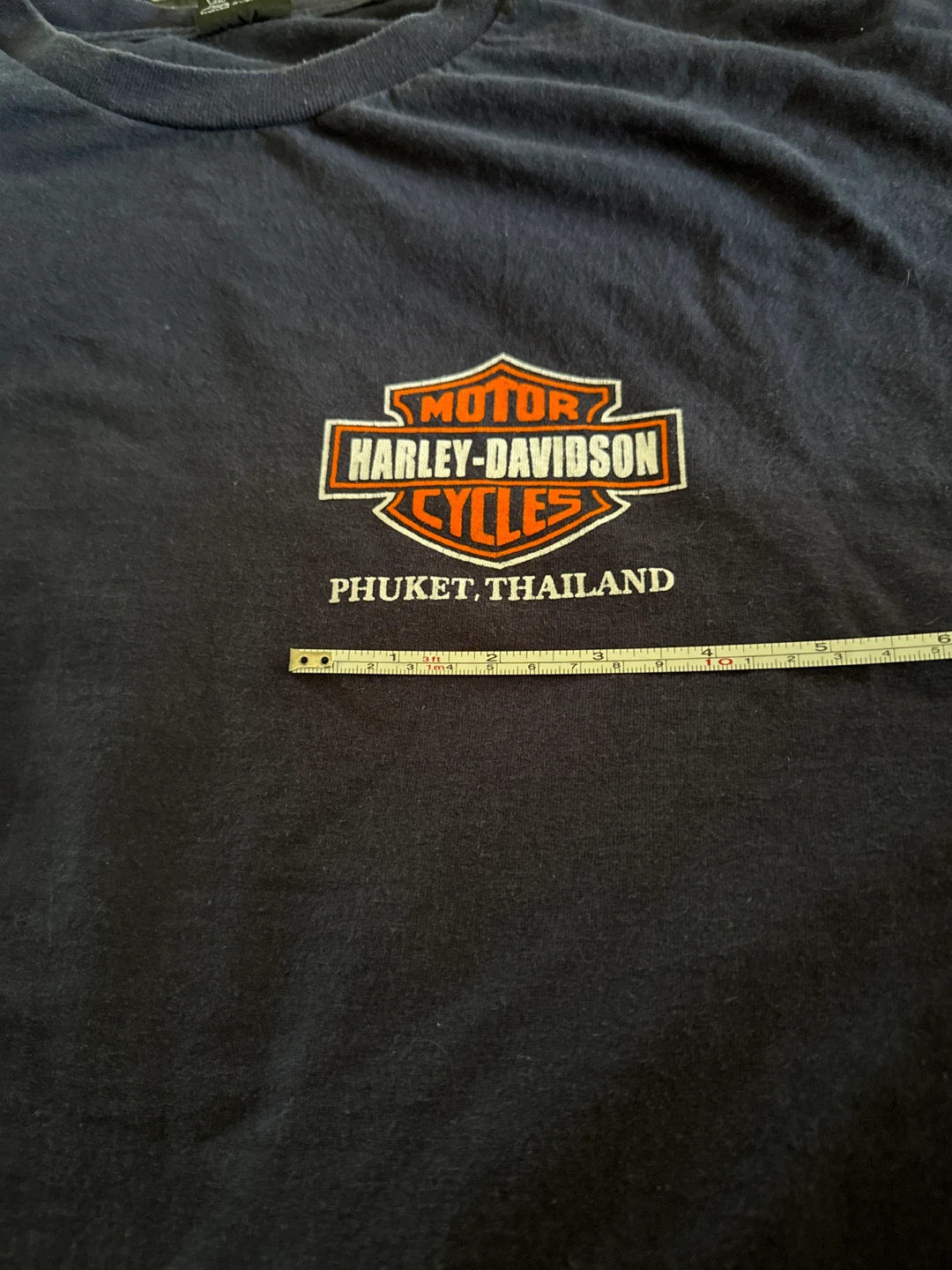 Harley Davidson Phuket Thailand navy blue tshirt sz XL - photo 5