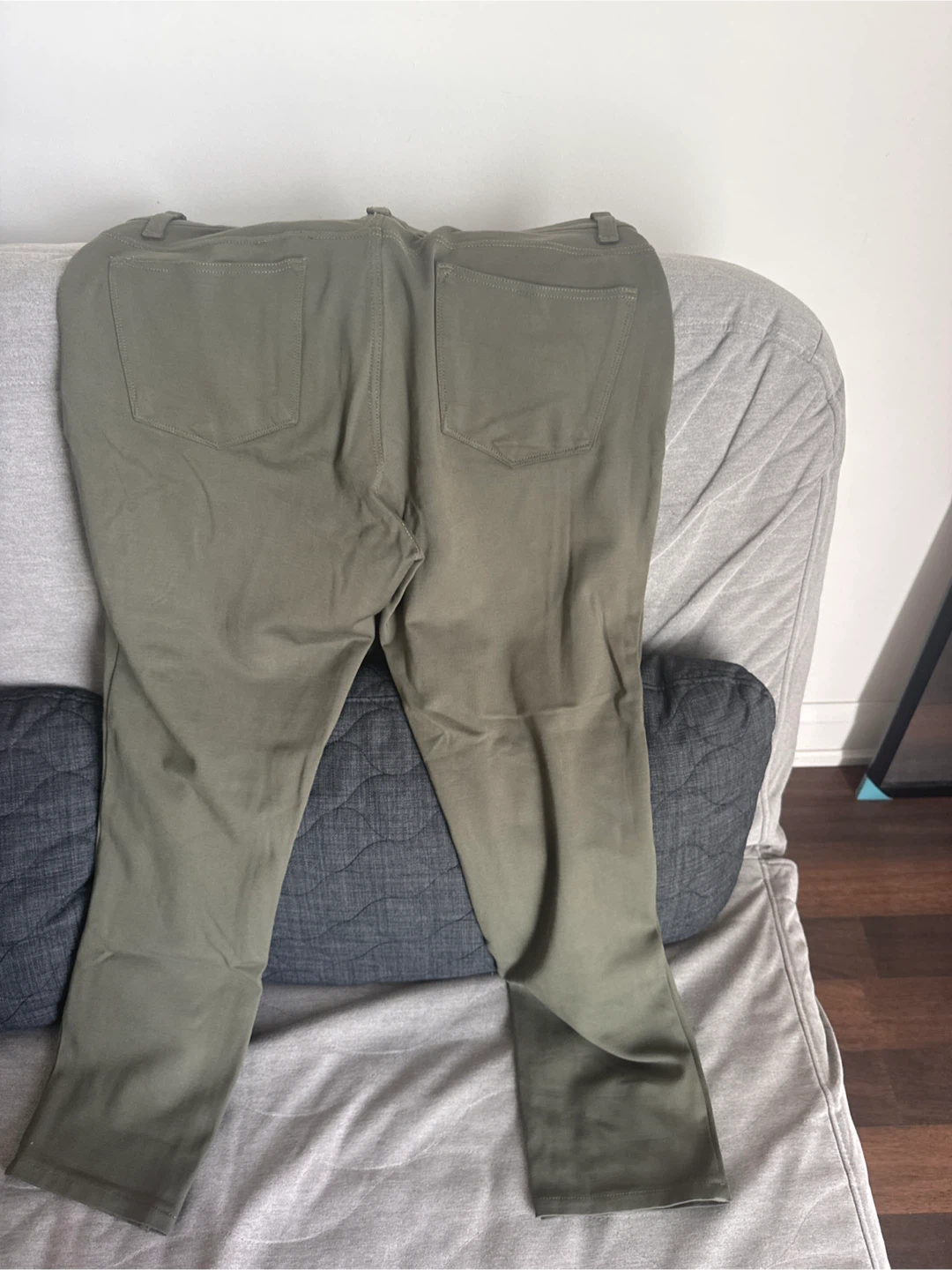 Tommy Hilfiger Women's Chino Pants Olive Green Size 10 - photo 2