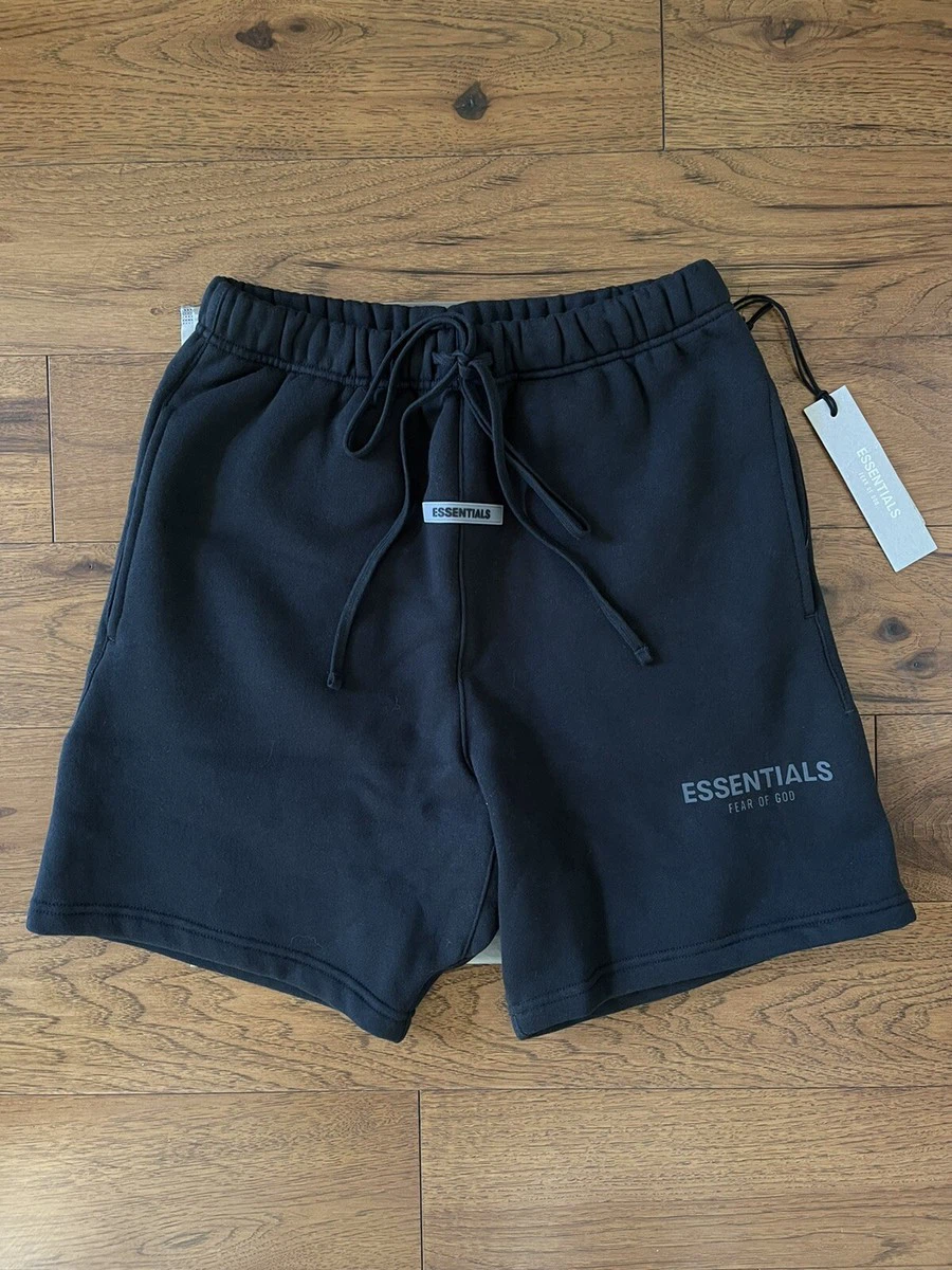 Essentials Fear of God Black Shorts