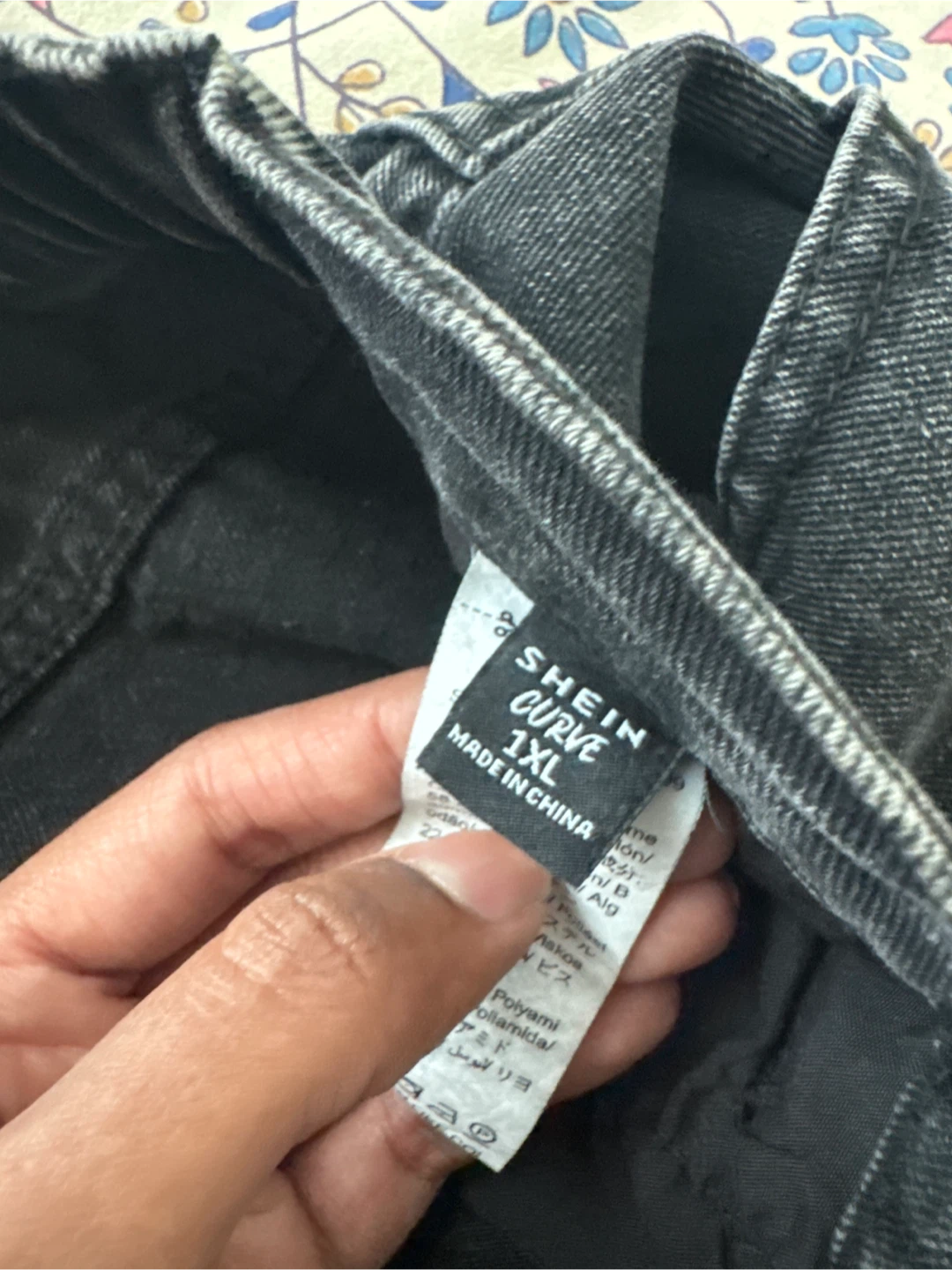 SHEIN Curve Cargo Jeans Size 1XL - photo 4