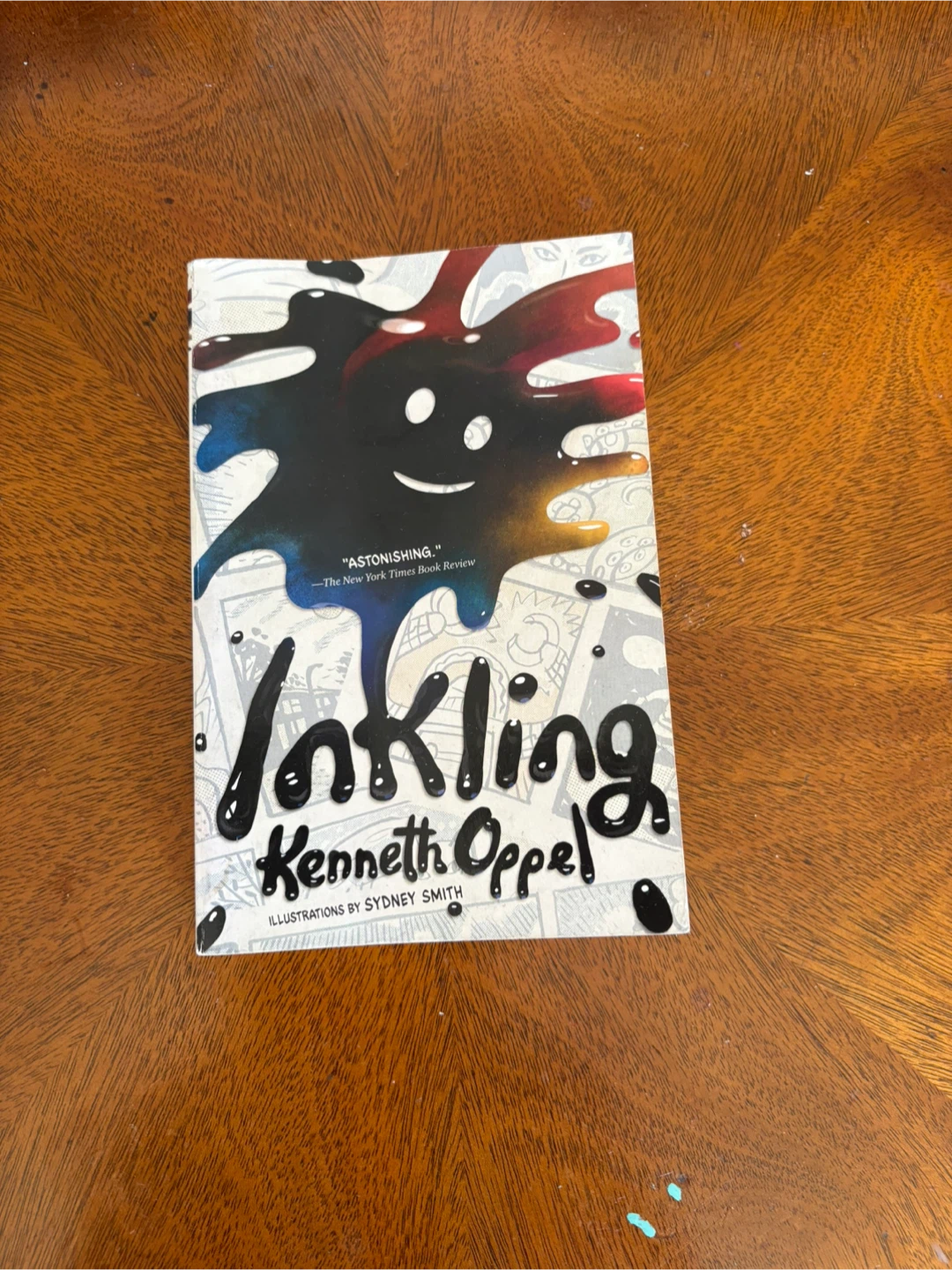 Inkling by Kenneth Oppel - Illustrated by Sydney Smith